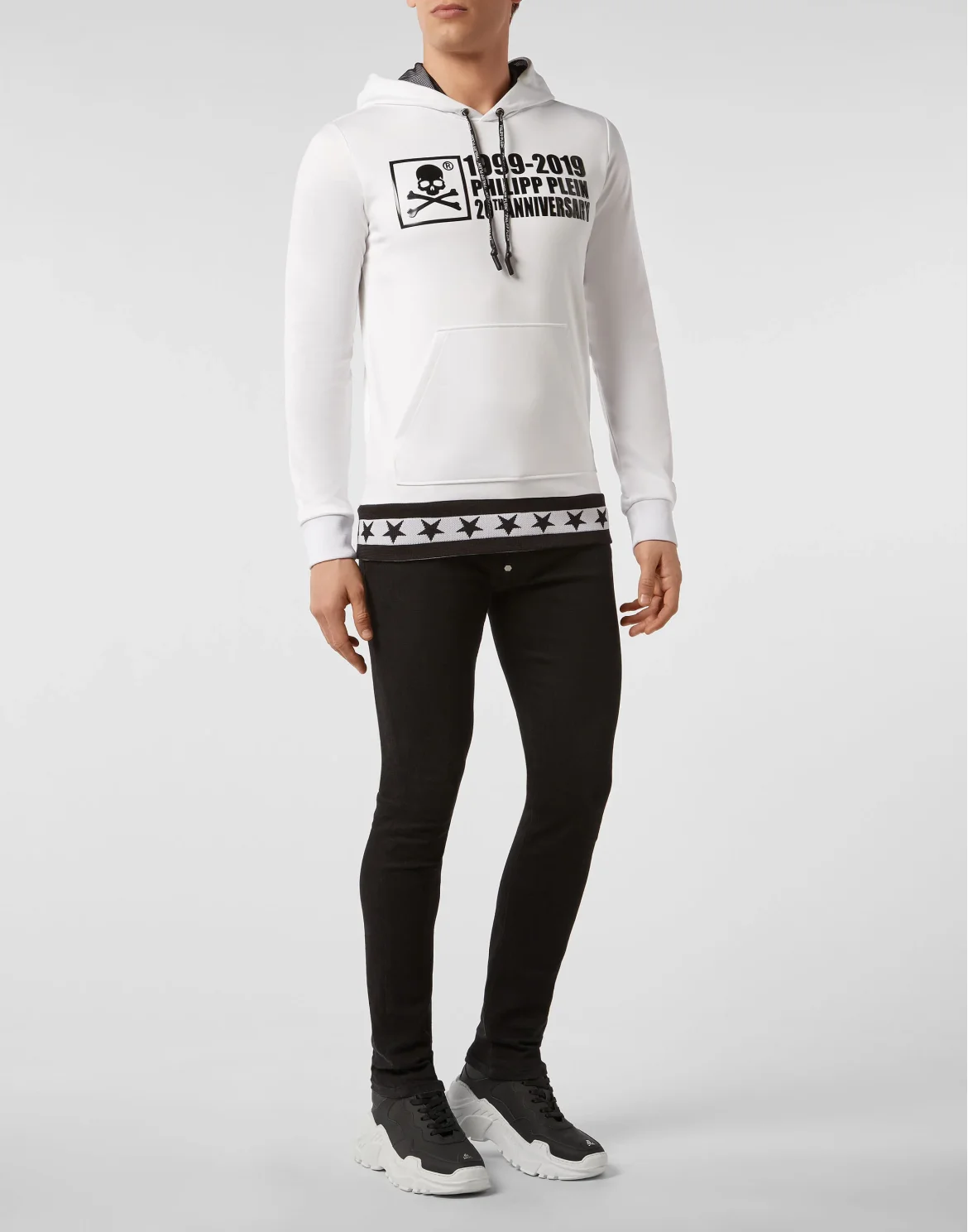 Hoodie sweatshirt Anniversary 20th, цвет: Белый