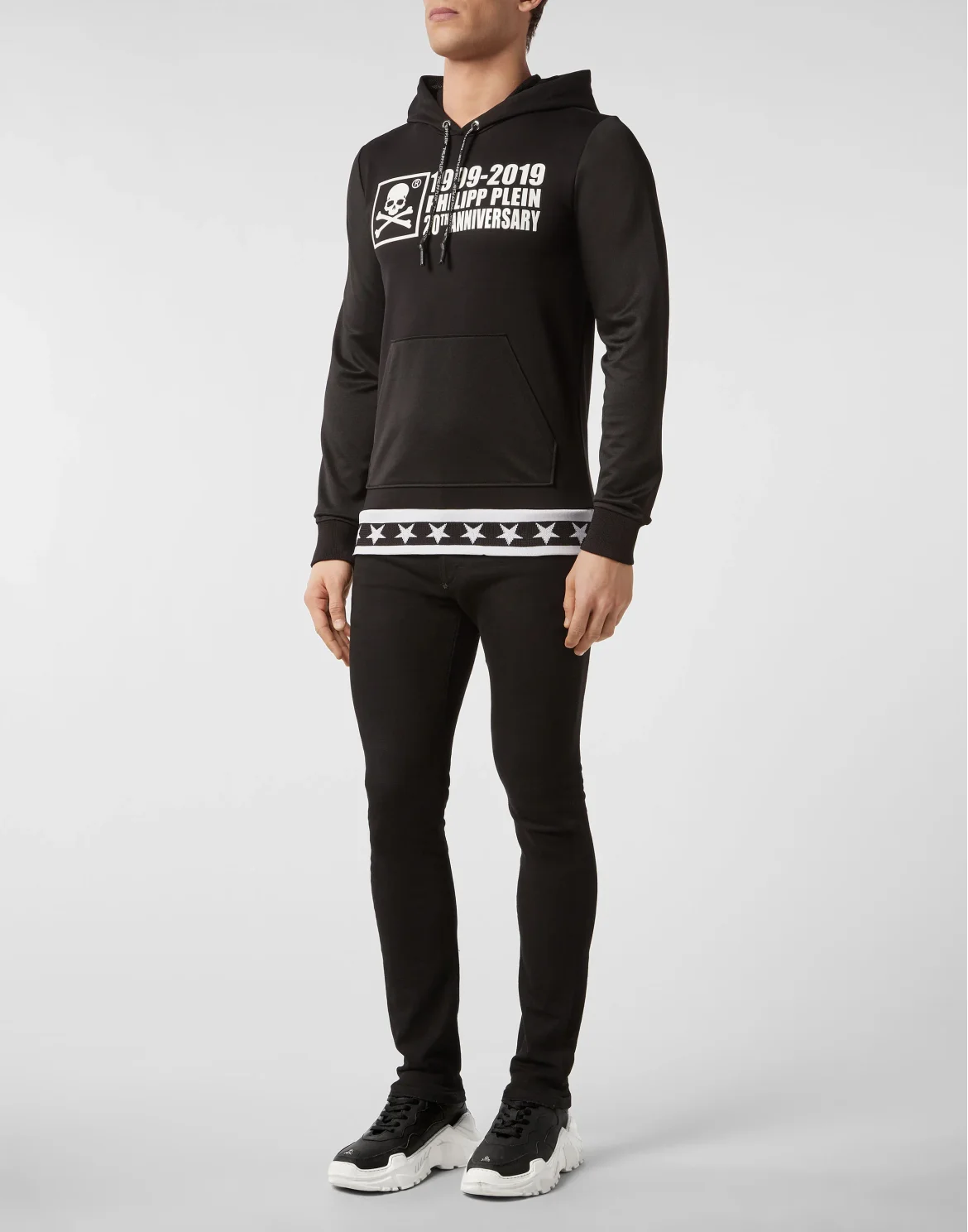 Hoodie sweatshirt Anniversary 20th, цвет: Черный