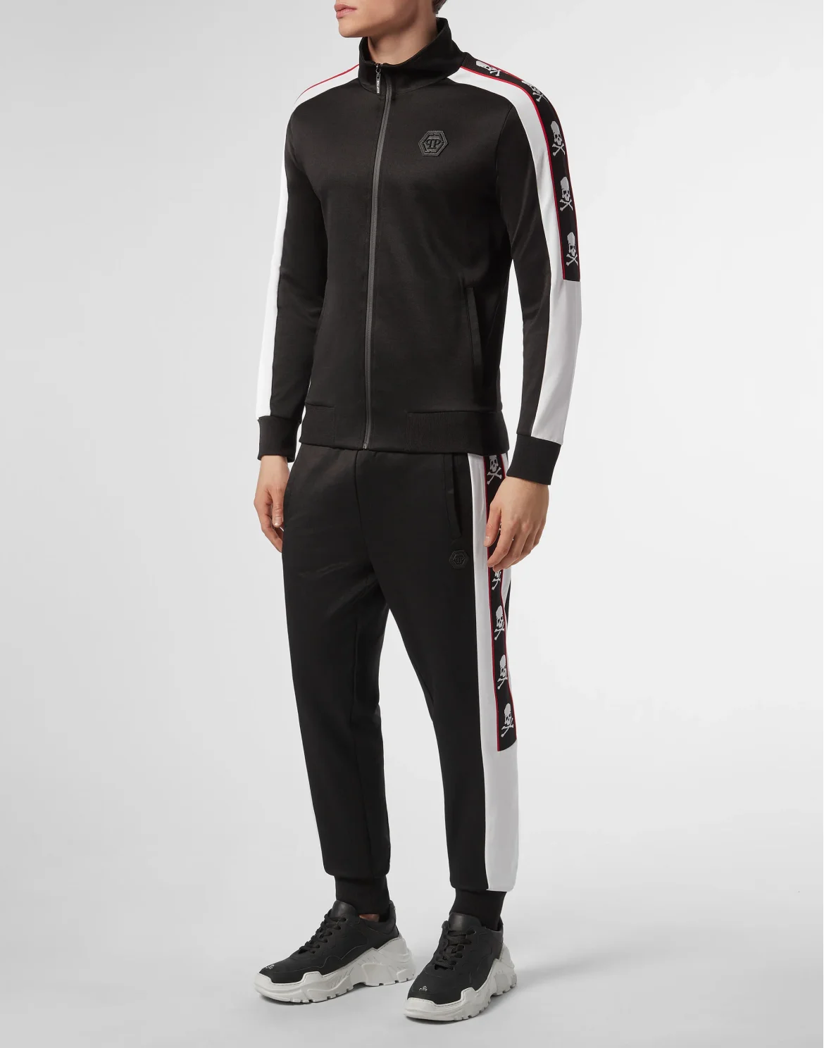 Jogging Jacket Skull, цвет: Черный