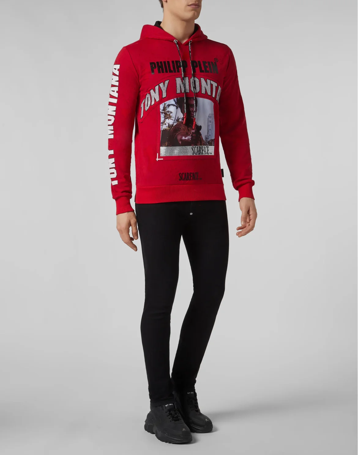Hoodie sweatshirt Scarface, цвет: Красный