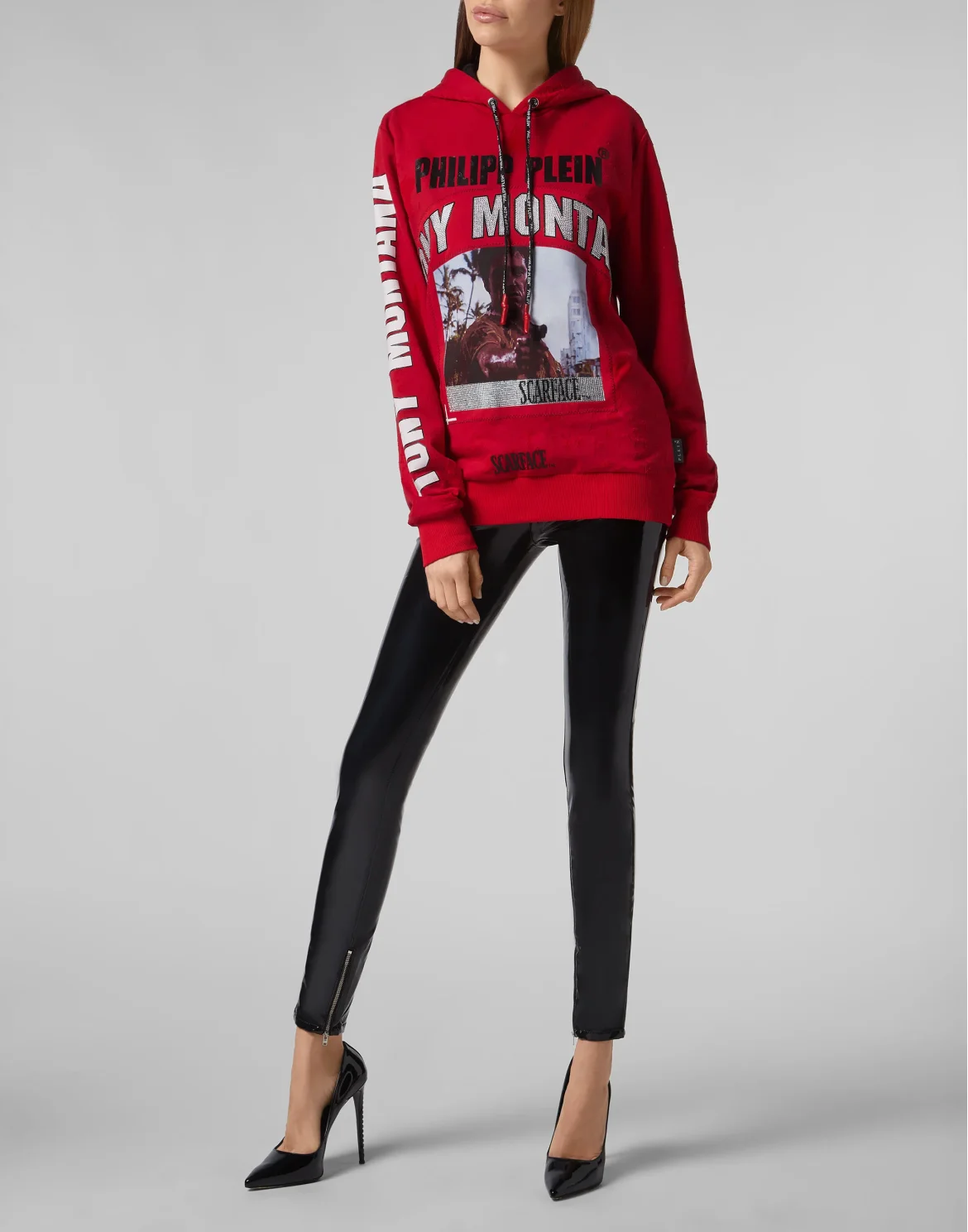 Hoodie sweatshirt Scarface, цвет: Красный