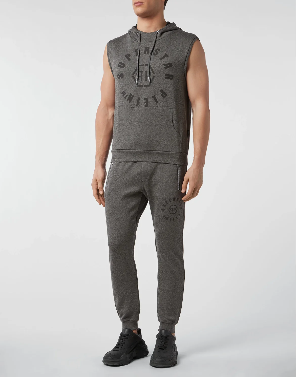 Jogging Vest Philipp Plein TM, цвет: Серый