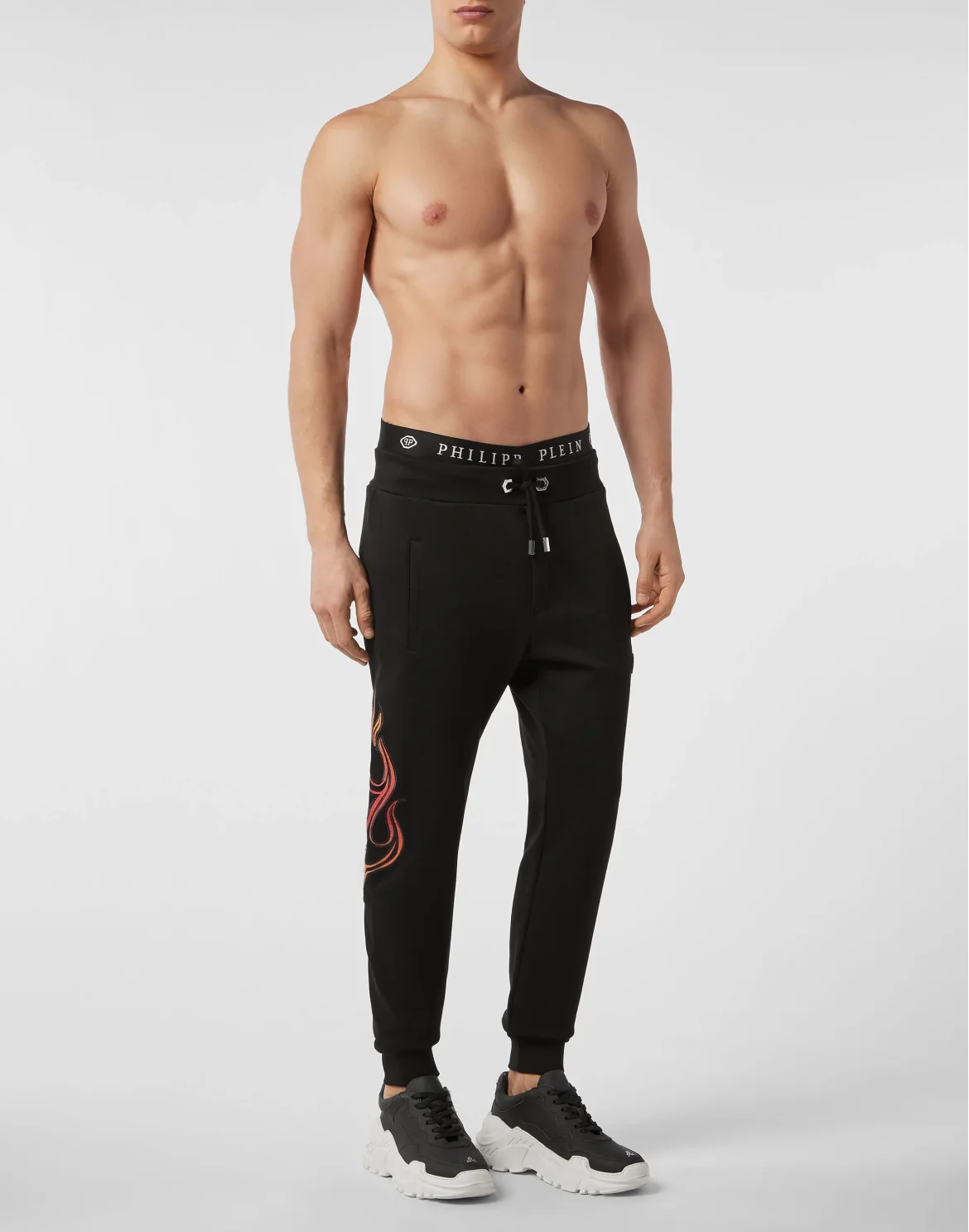Jogging Trousers Flame, цвет: Черный