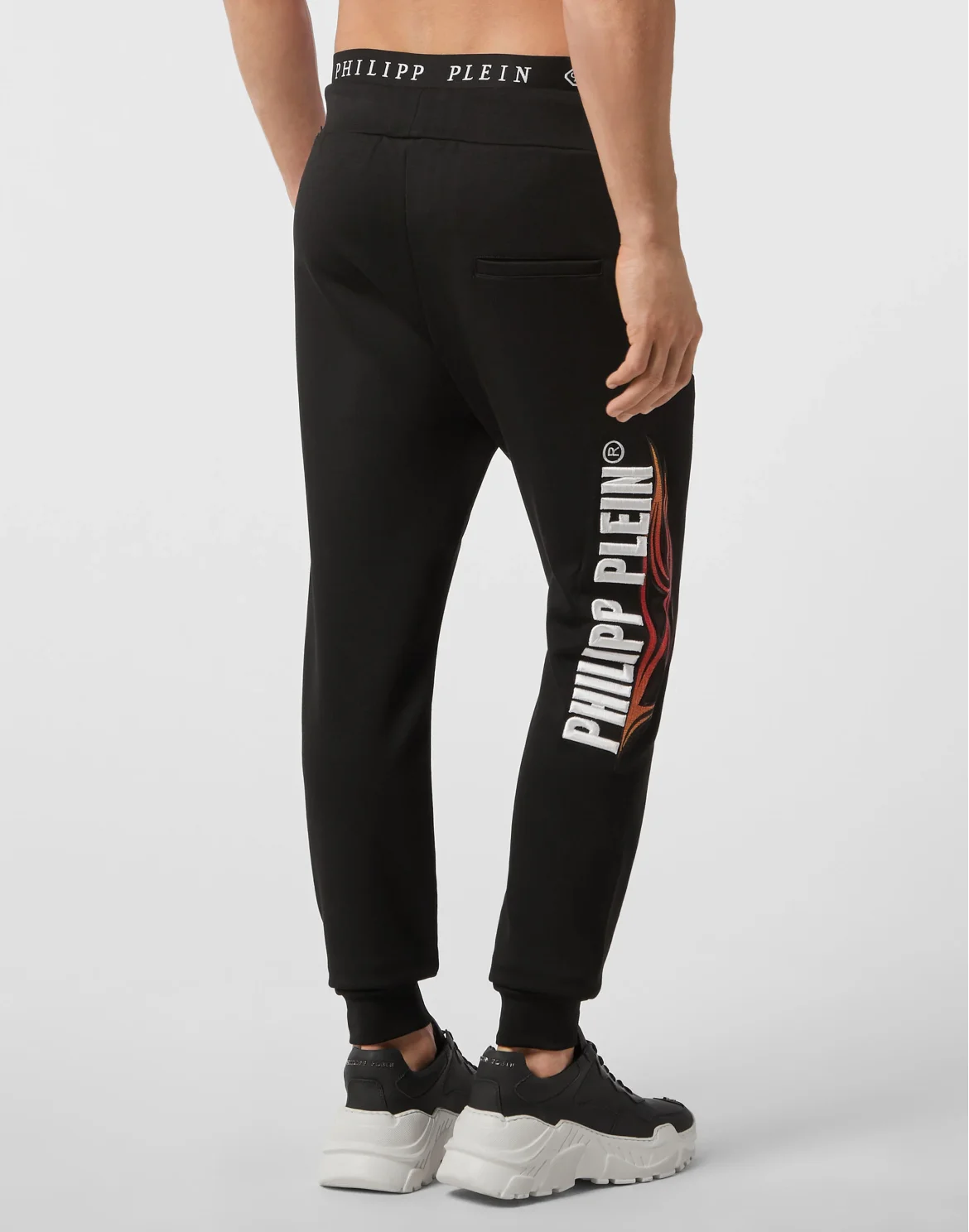 Jogging Trousers Flame, цвет: Черный