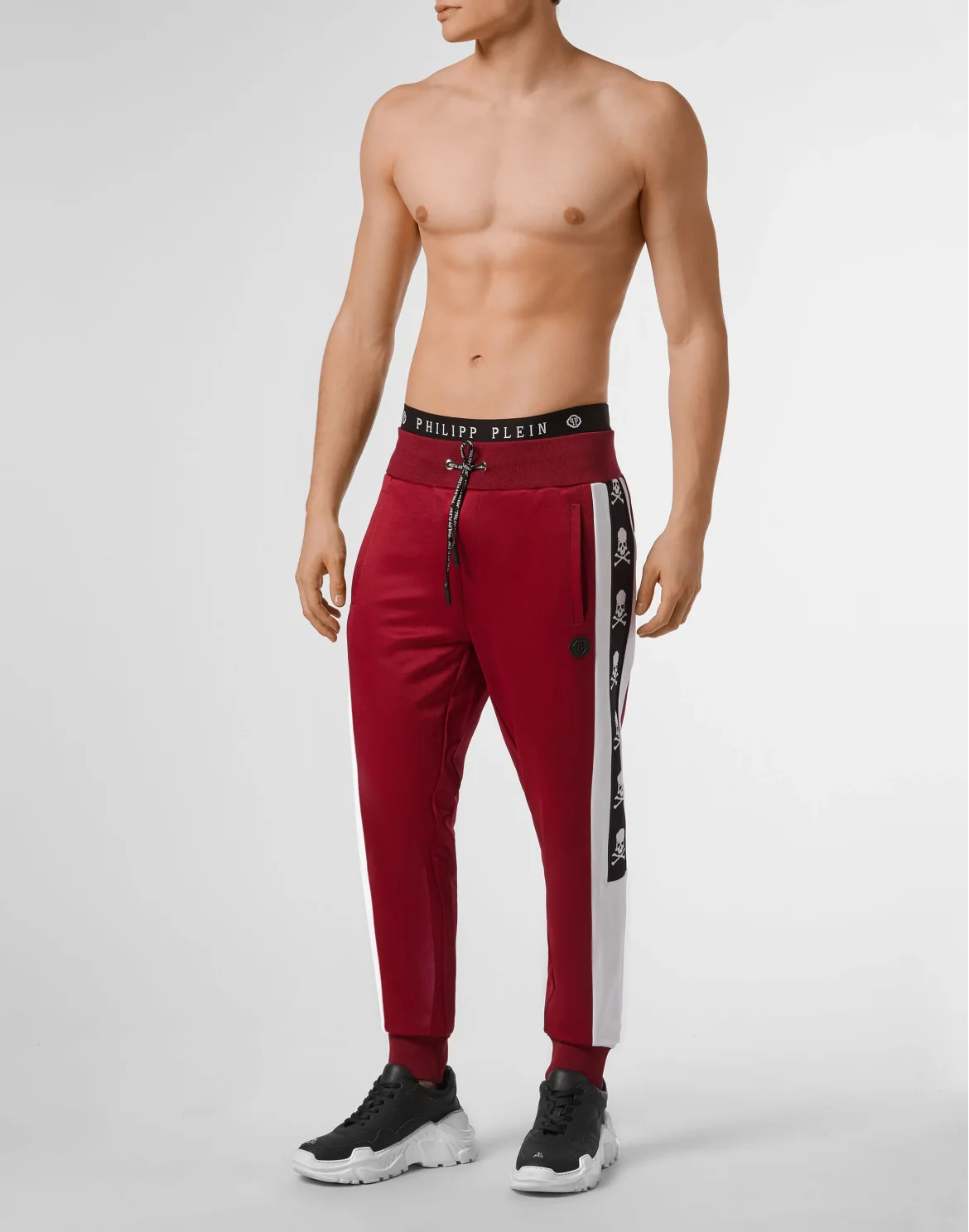 Jogging Trousers Skull, цвет: Красный