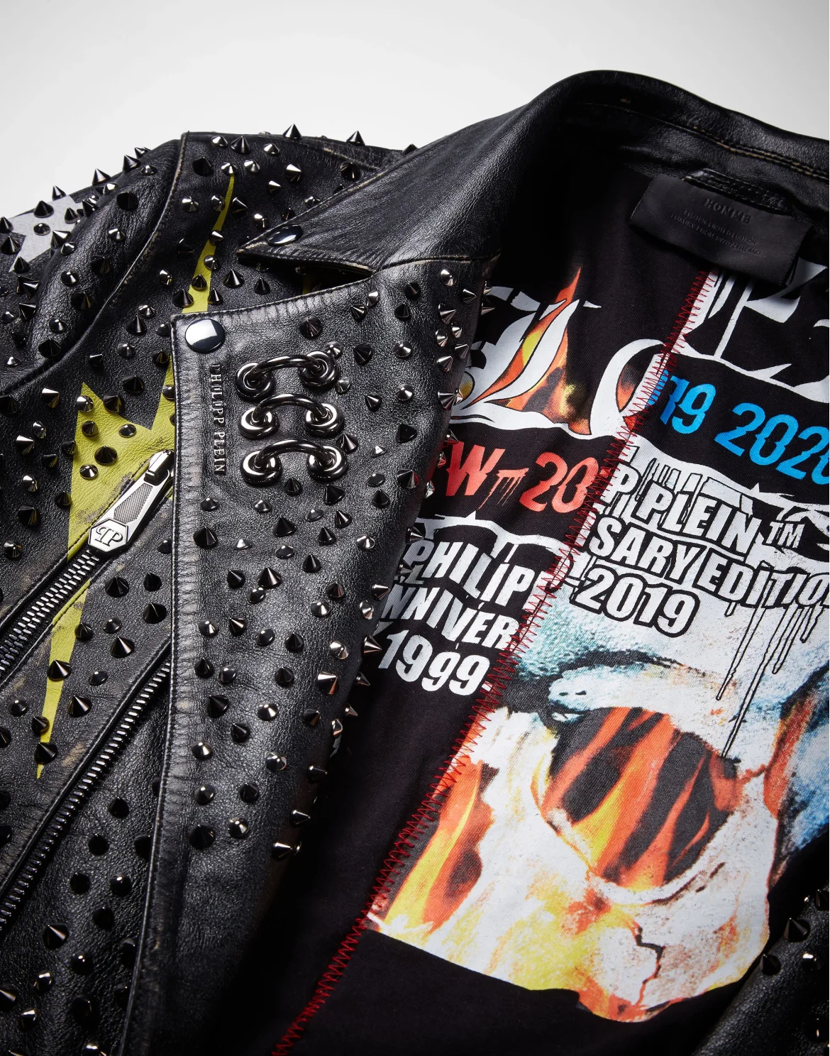 Leather Biker Skull, цвет: Черный