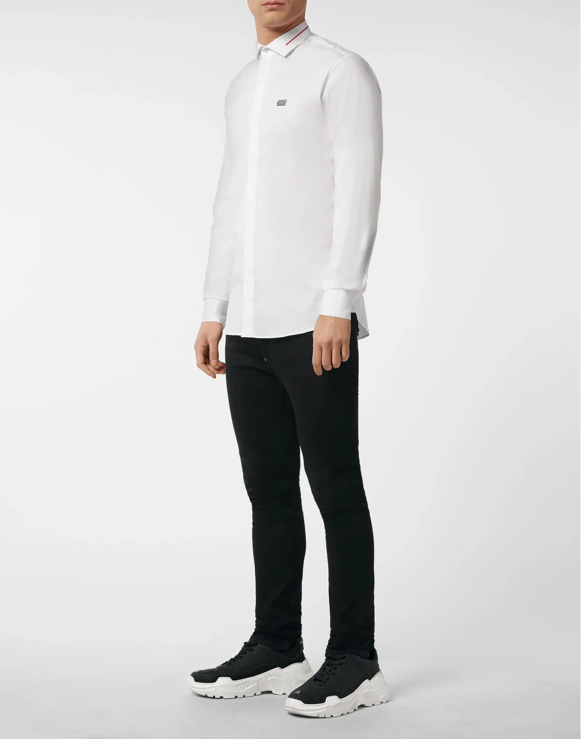 Shirt Diamond Cut LS Statement, цвет: Белый