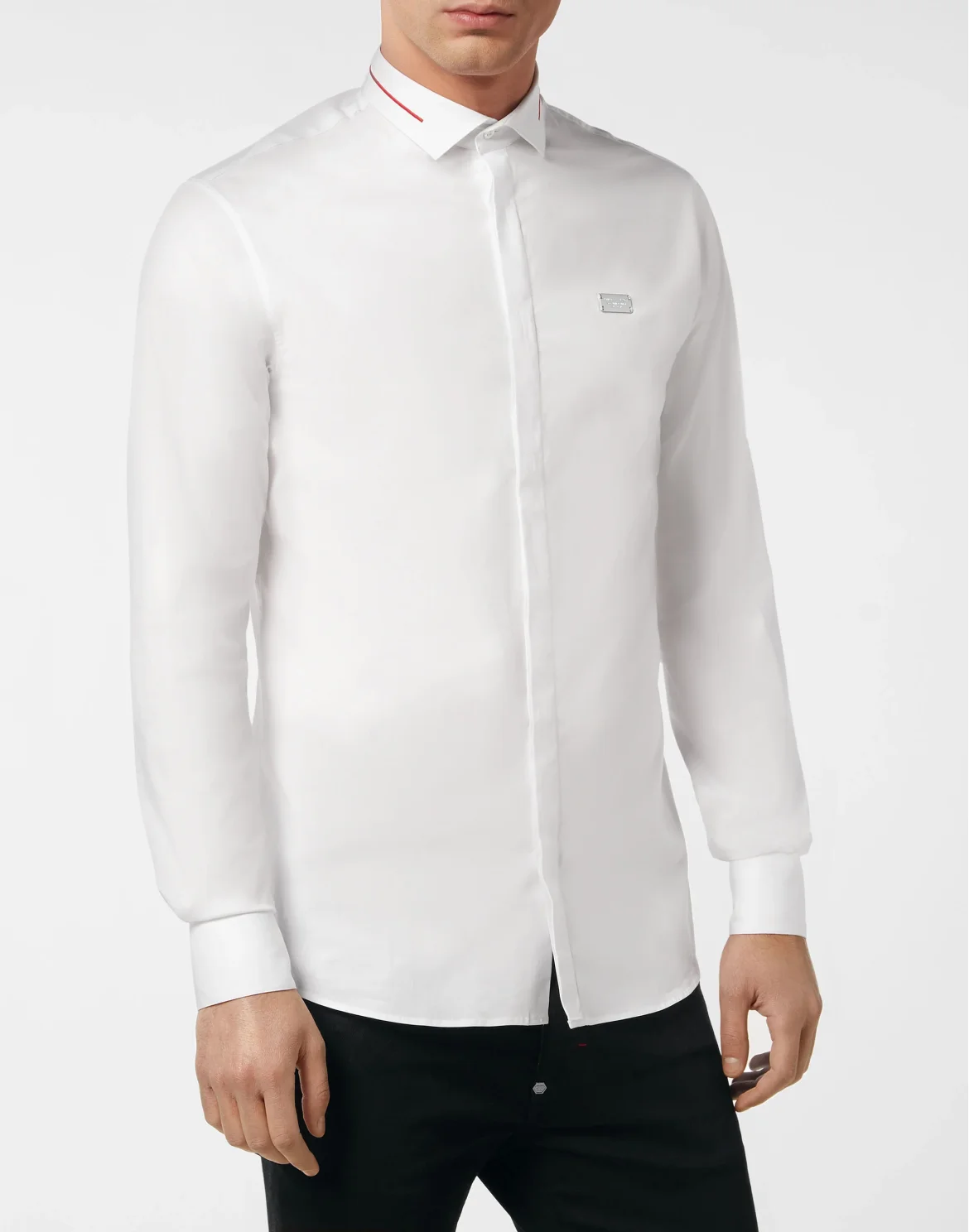 Shirt Diamond Cut LS Statement, цвет: Белый