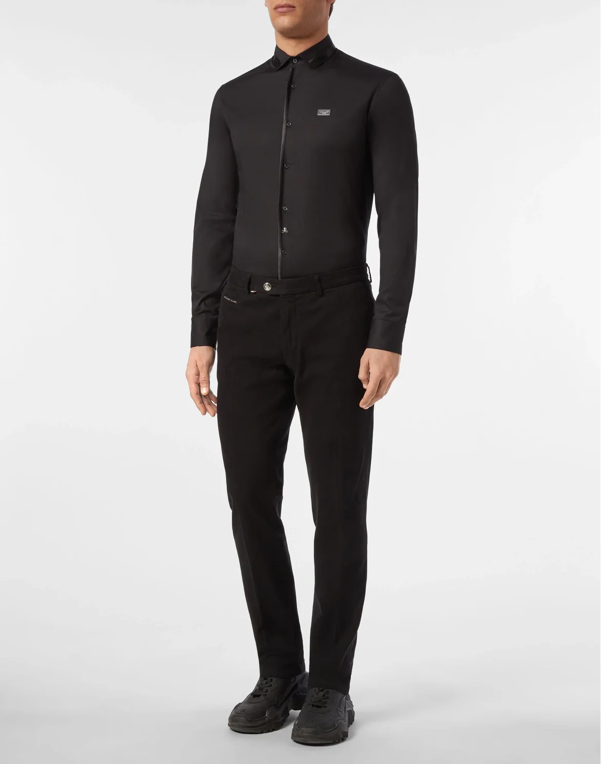 Long Trousers Statement, цвет: Черный