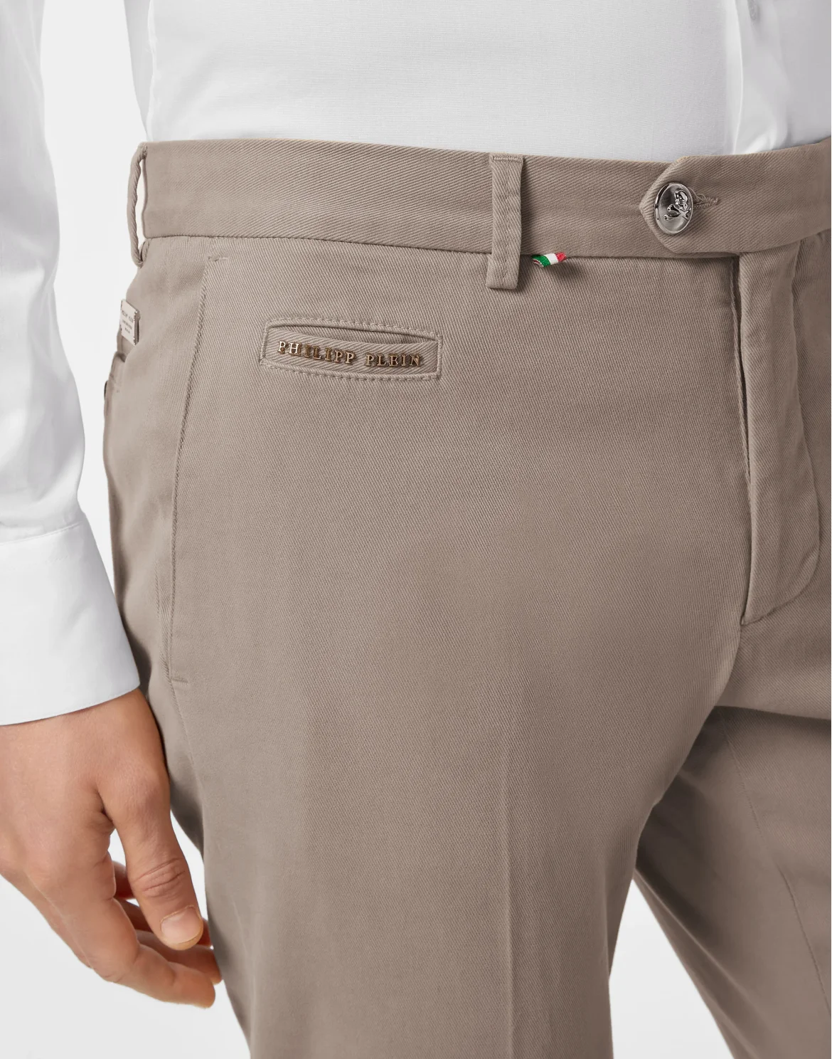 Long Trousers Statement, цвет: Бежевый