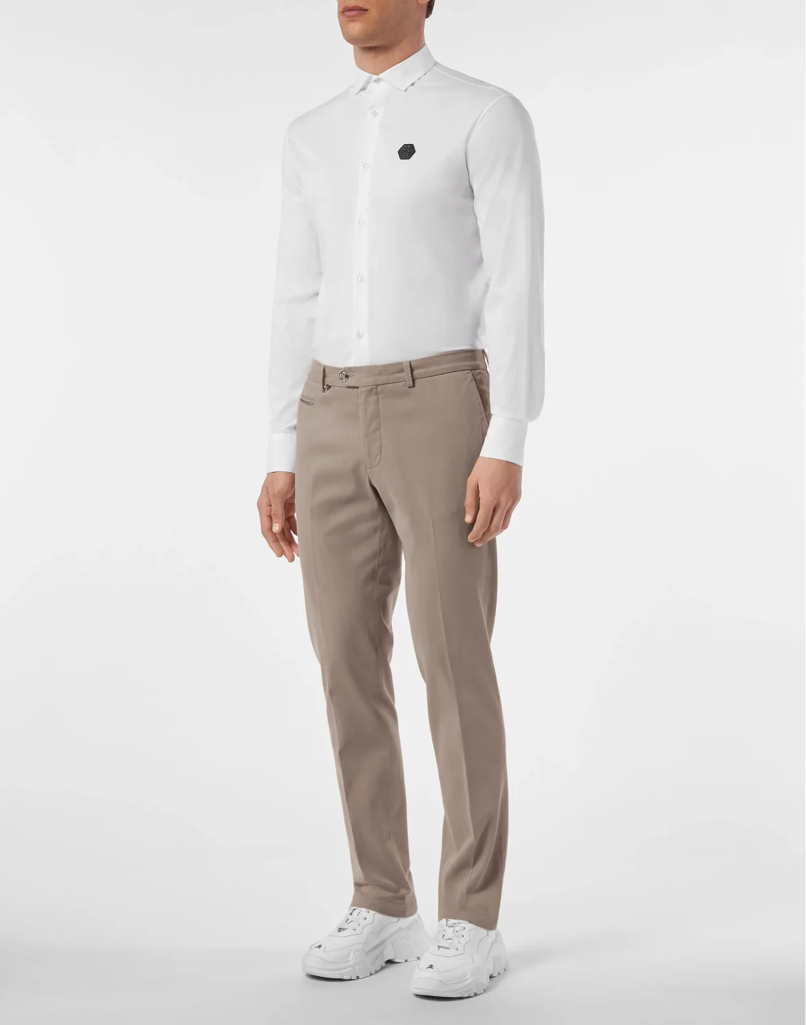 Long Trousers Statement, цвет: Бежевый