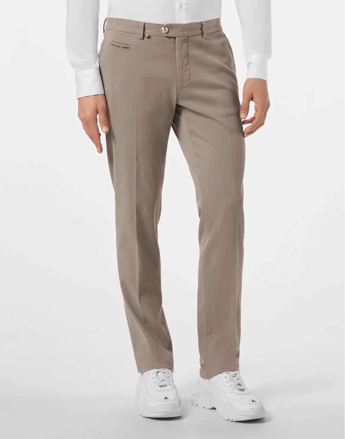 Long Trousers Statement, цвет: Бежевый