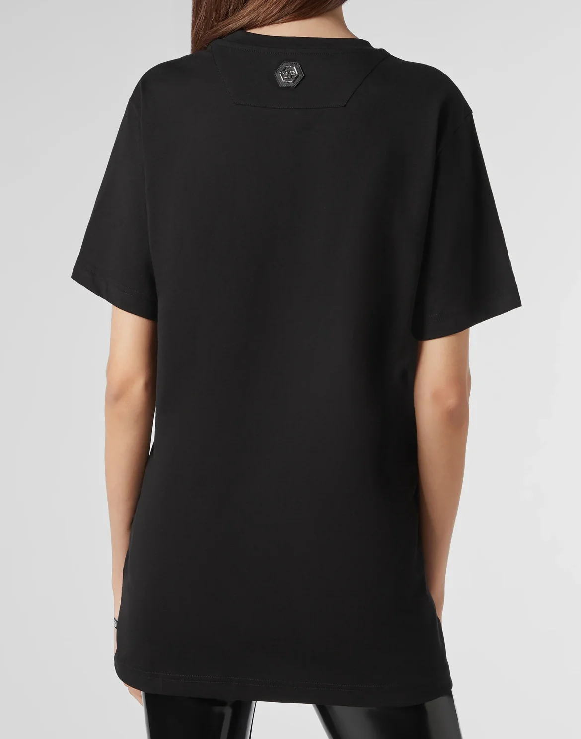 T-shirt Platinum Cut Round Neck Scarface, цвет: Черный