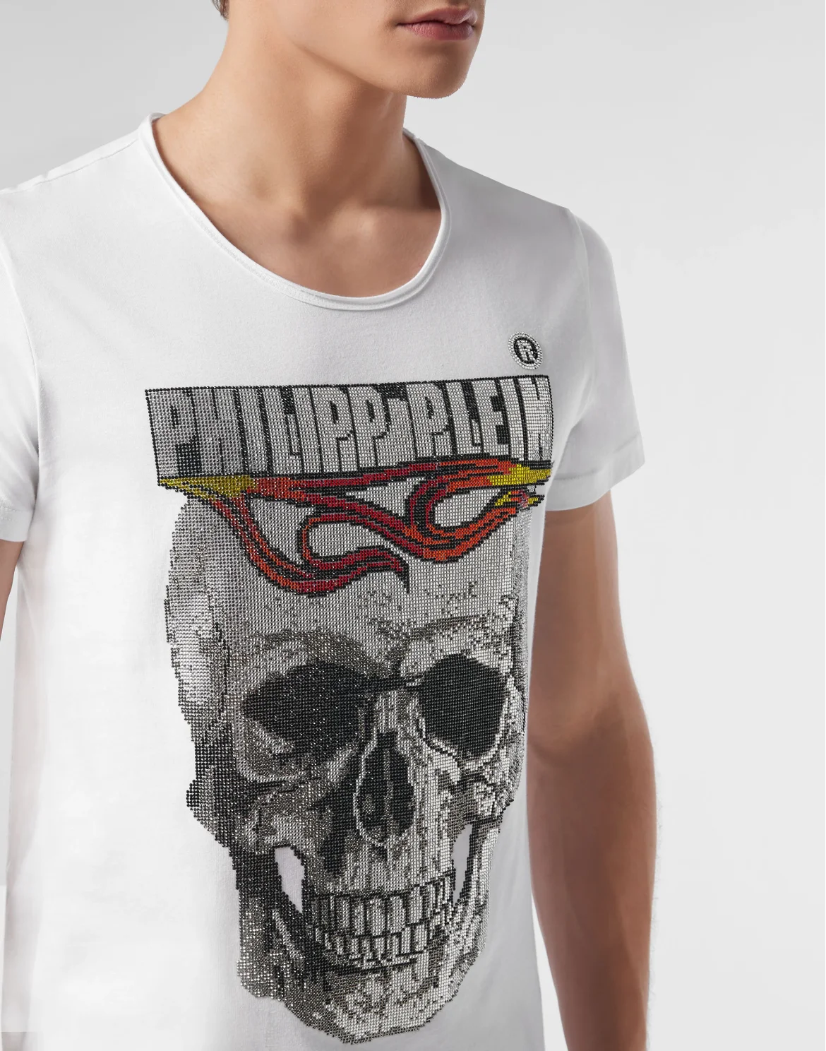 T-shirt Round Neck SS Flame, цвет: Белый