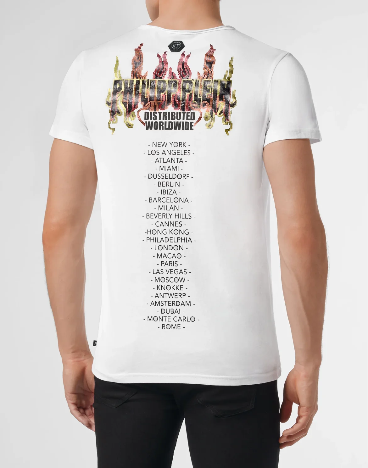T-shirt Round Neck SS Flame, цвет: Белый