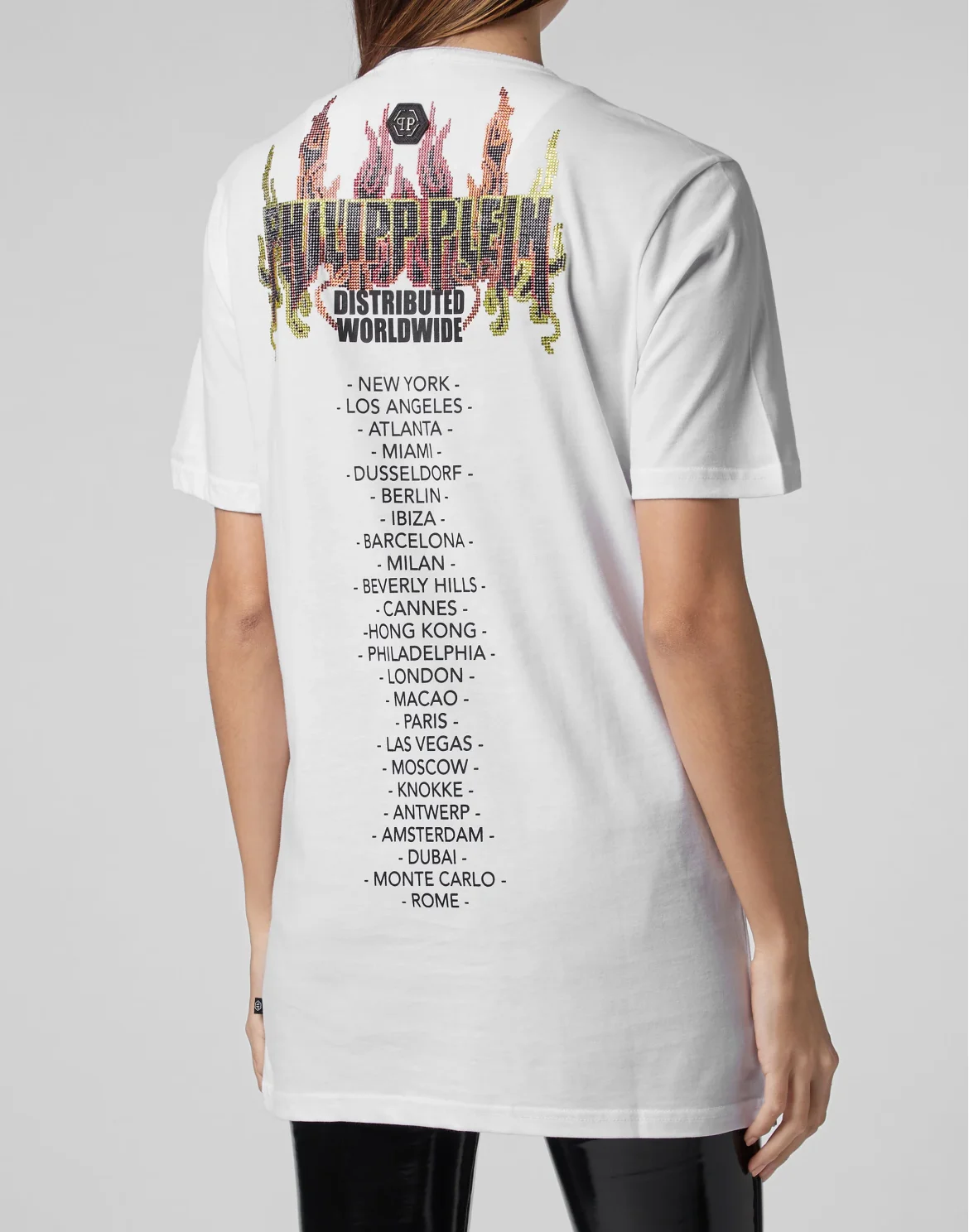 T-shirt Round Neck SS Flame, цвет: Белый