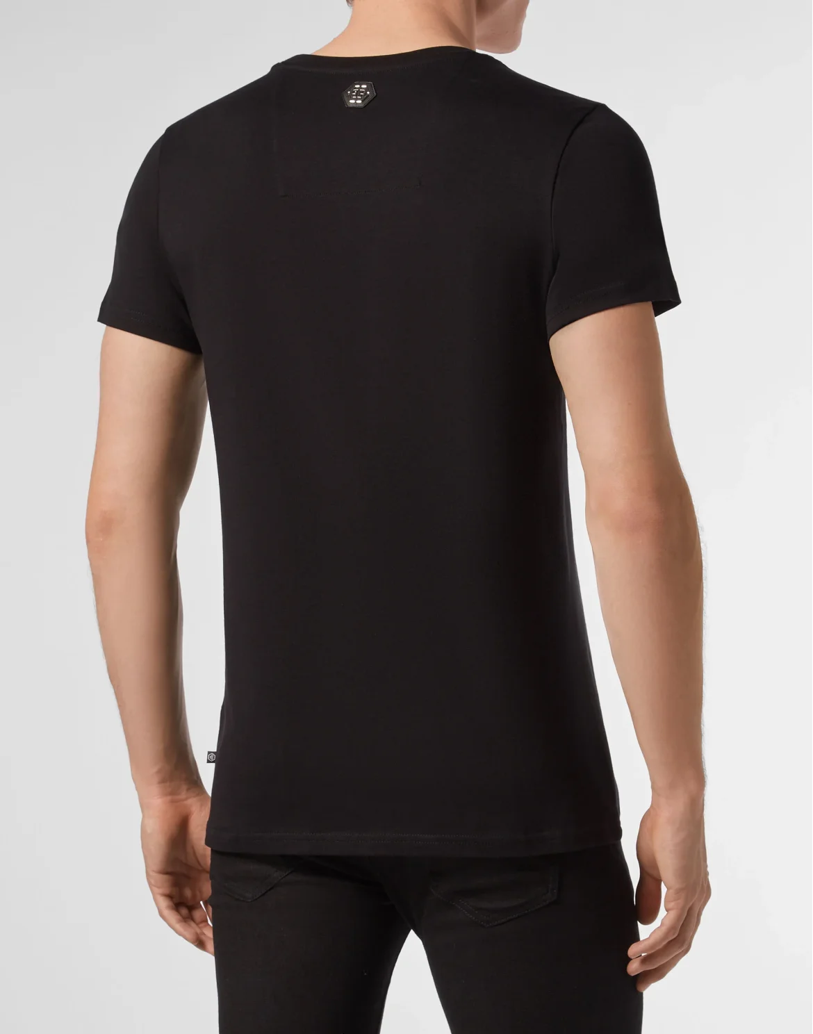 T-shirt Round Neck SS Skull, цвет: Черный