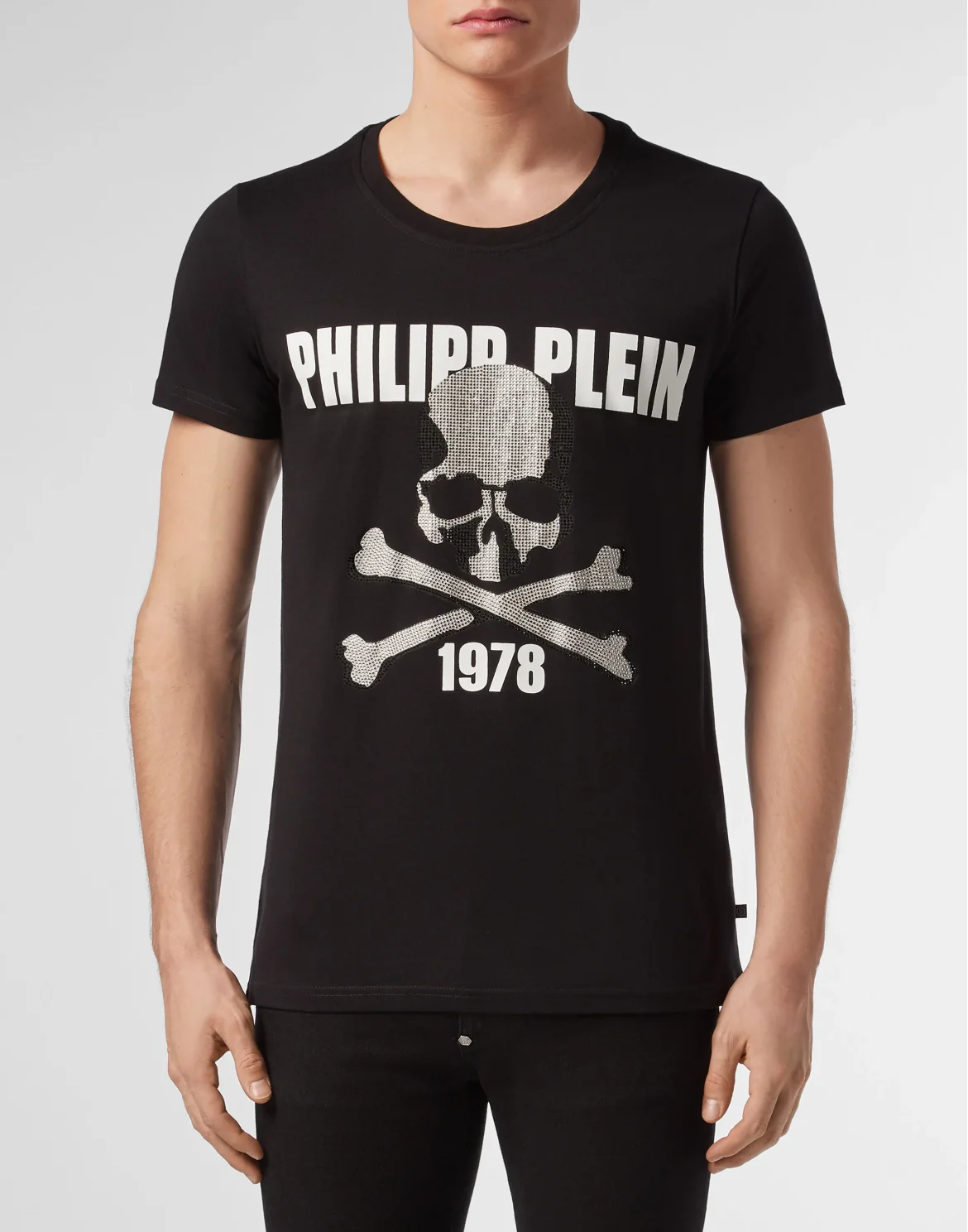 T-shirt Round Neck SS Skull, цвет: Черный