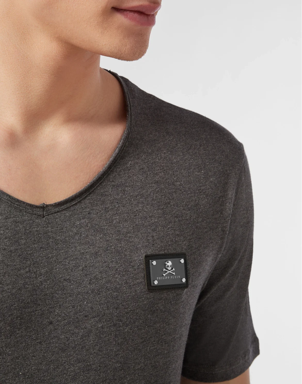 T-shirt V-Neck SS Original, цвет: Серый