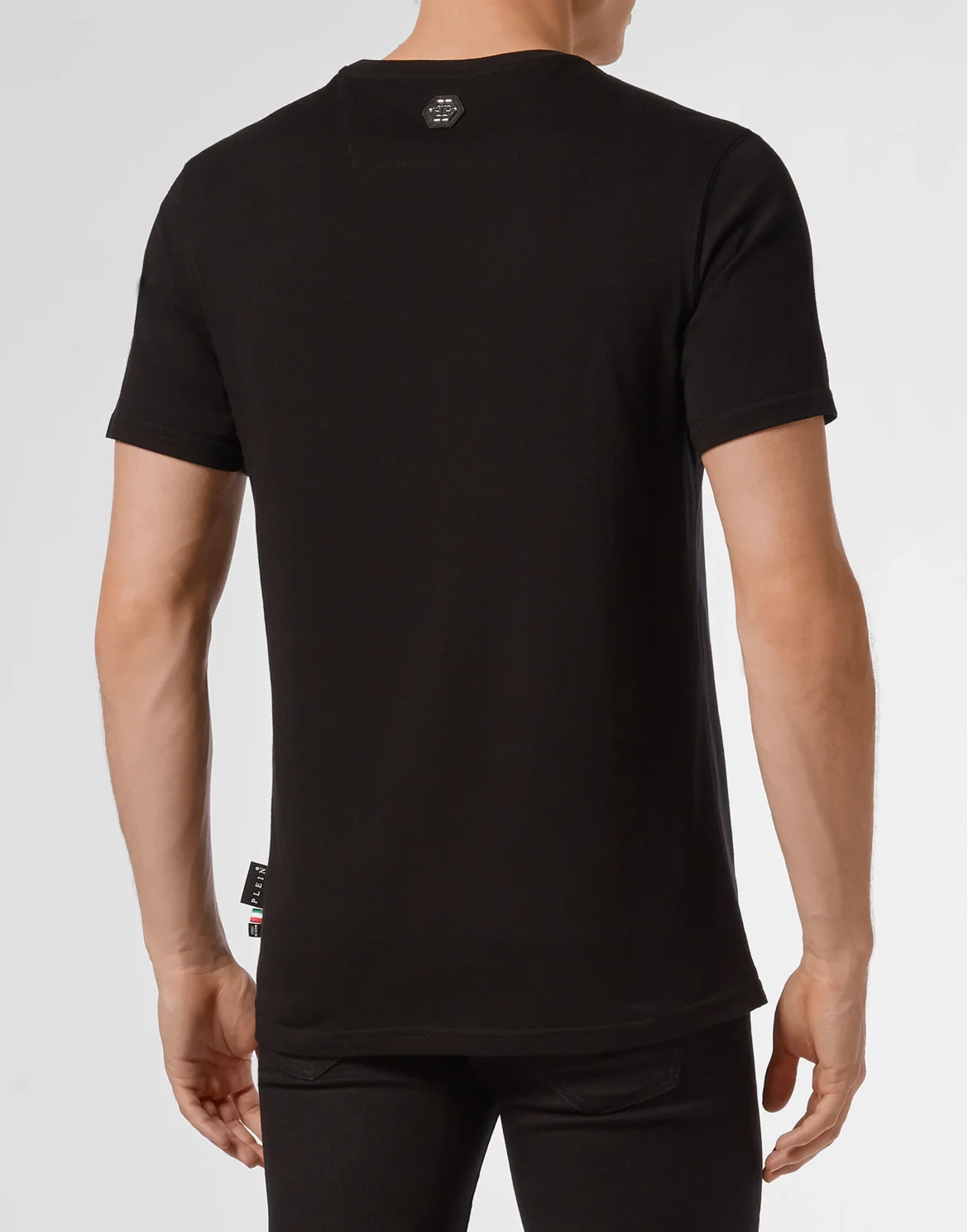 T-shirt Platinum Cut Round Neck Rock PP, цвет: Черный