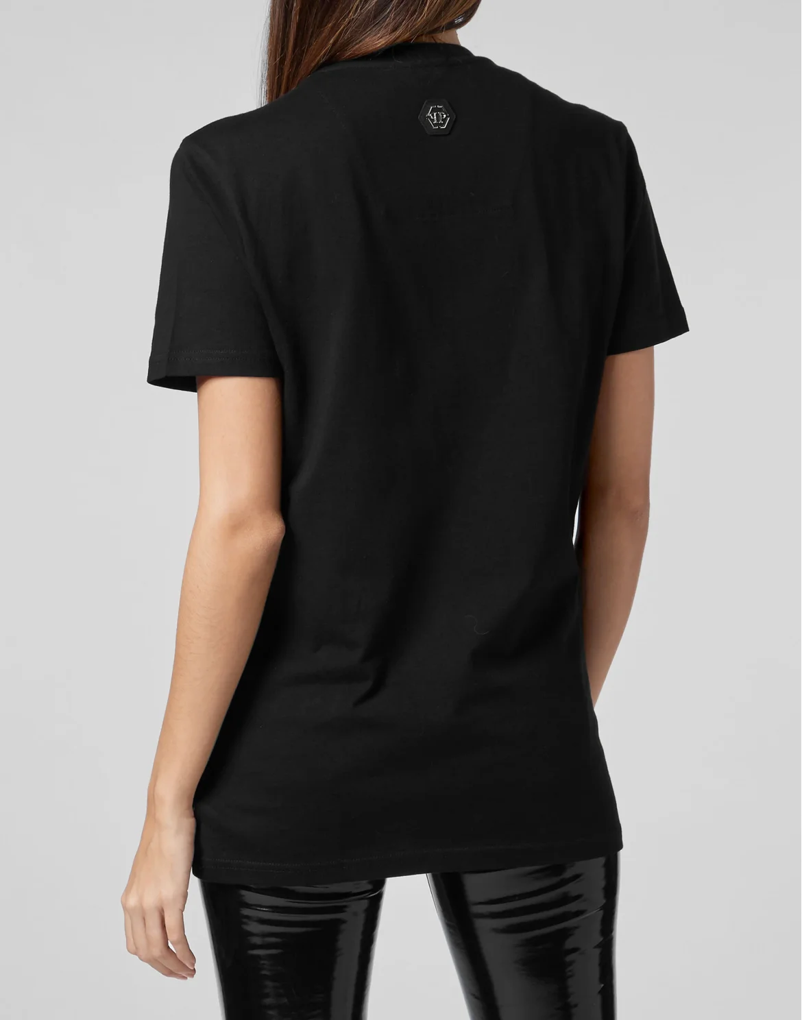 T-shirt Platinum Cut Round Neck Rock PP, цвет: Черный