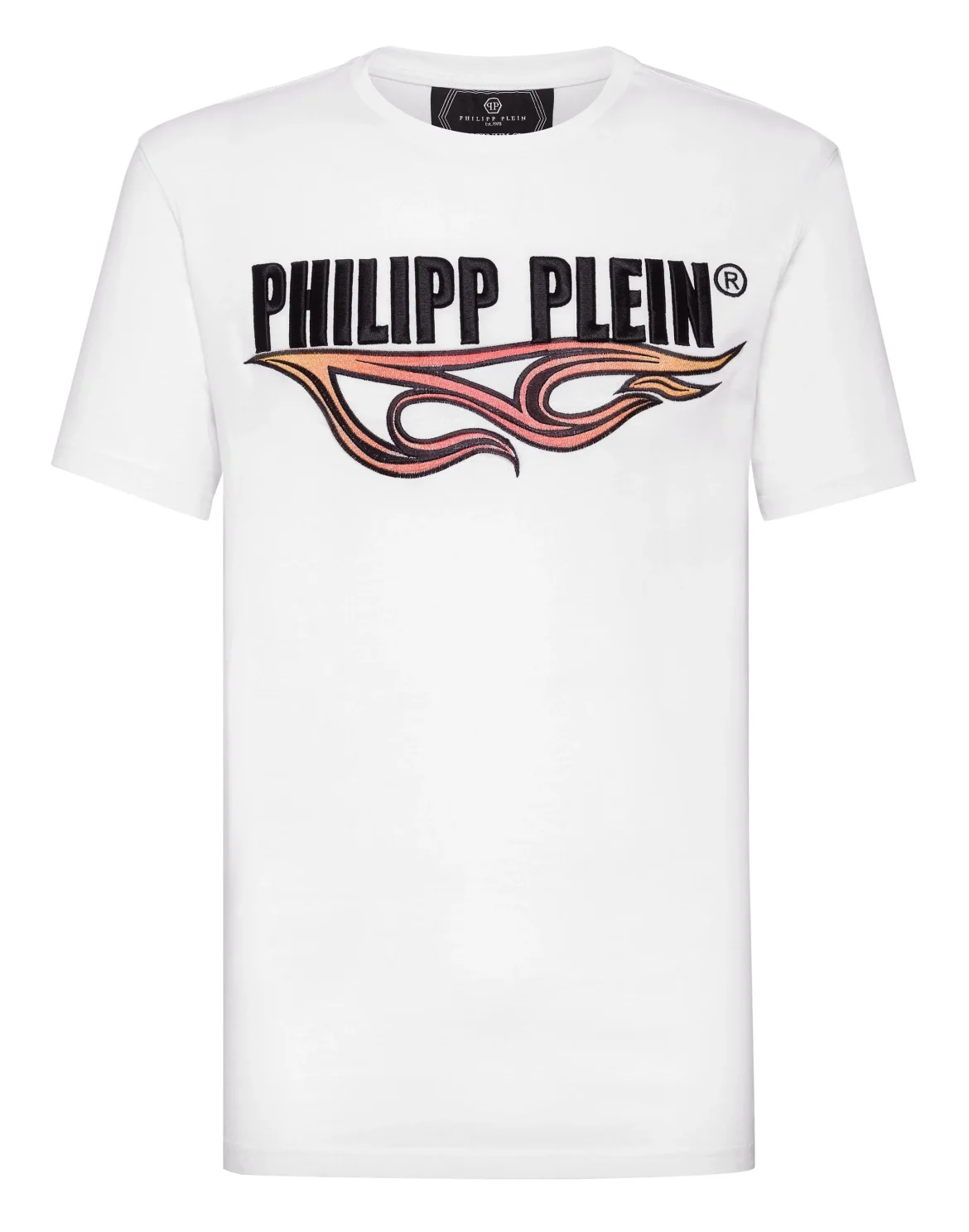 T-shirt Round Neck SS Over Flame, цвет: Белый