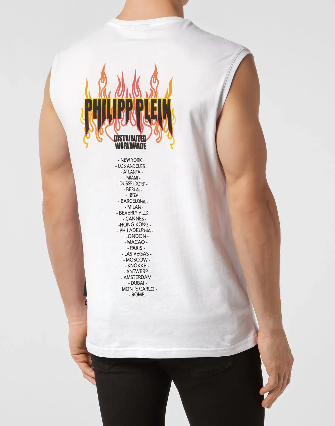 Tank top Over Flame, цвет: Белый