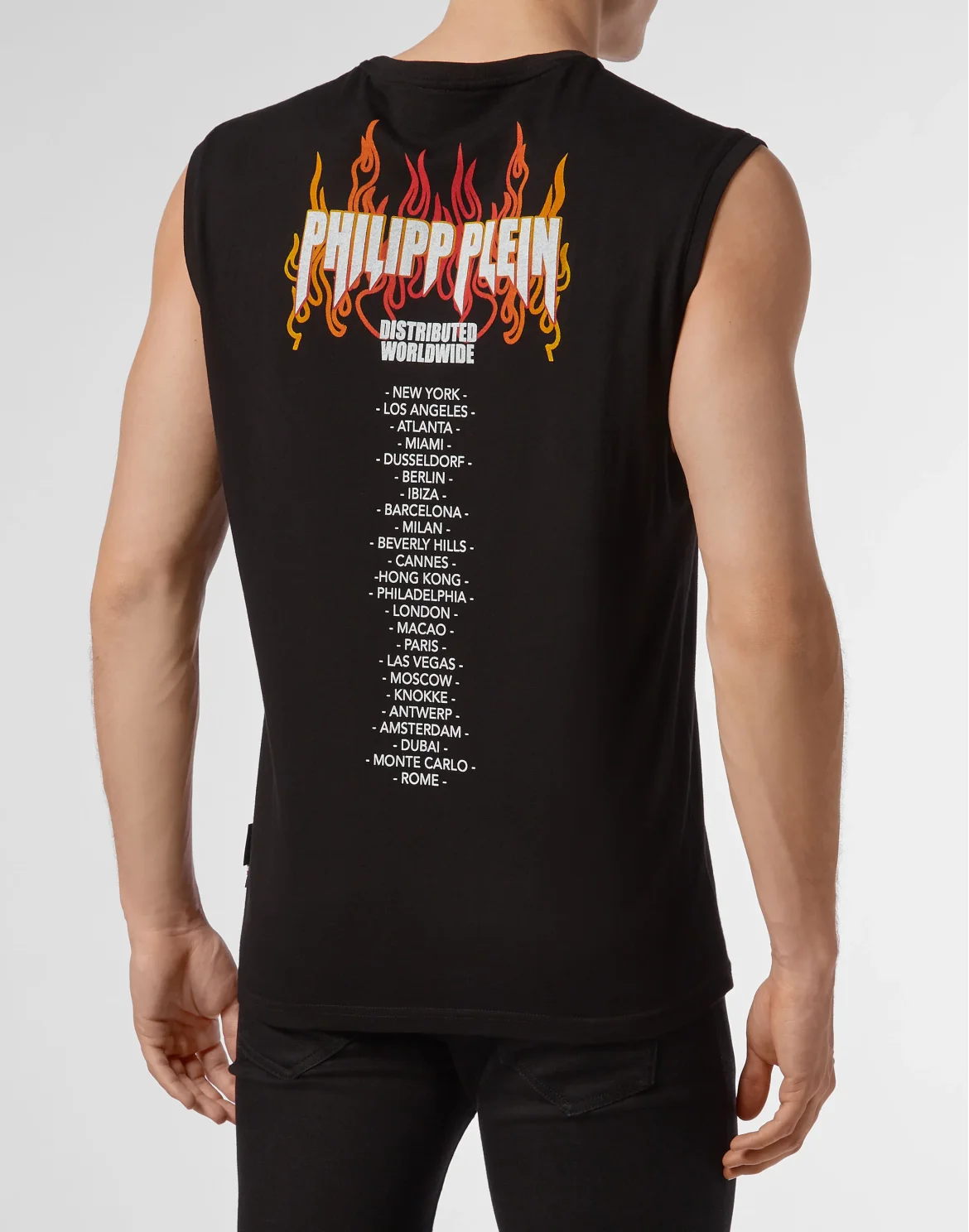 Tank top Over Flame, цвет: Черный