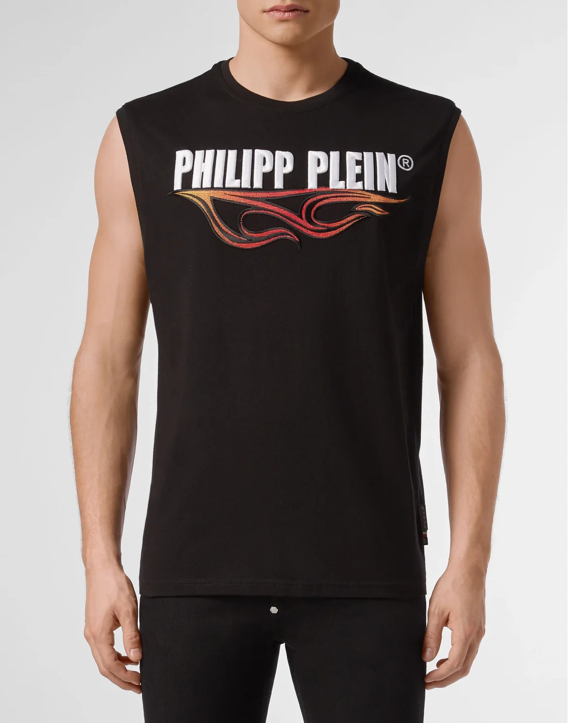 Tank top Over Flame, цвет: Черный