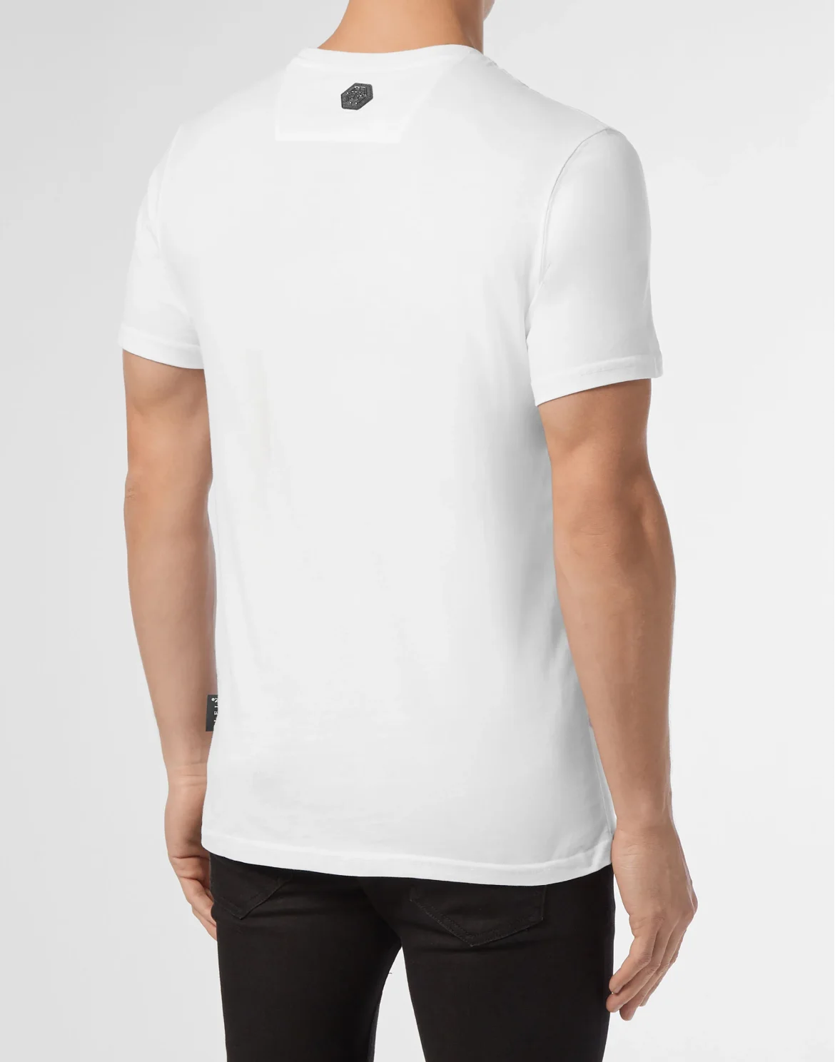 T-shirt Platinum Cut Round Neck PP1978, цвет: Белый