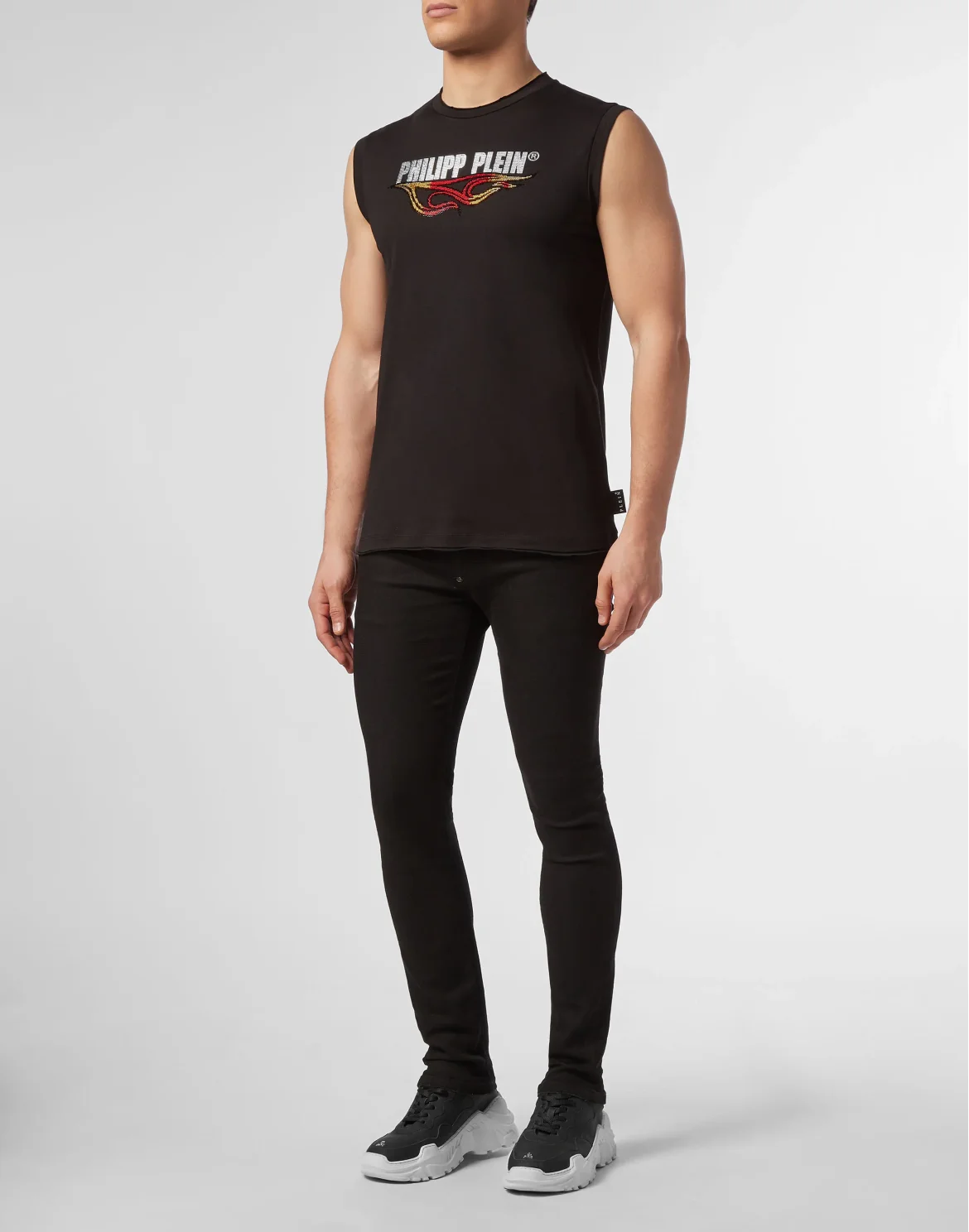 Tank top Flame, цвет: Черный