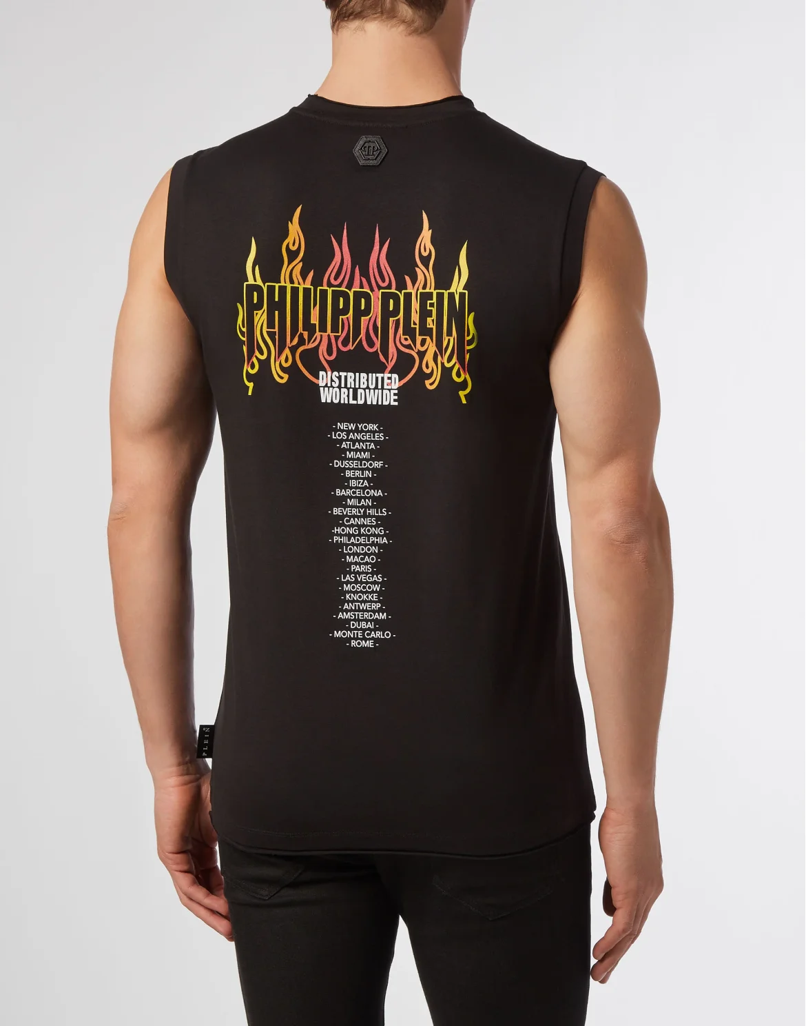 Tank top Flame, цвет: Черный