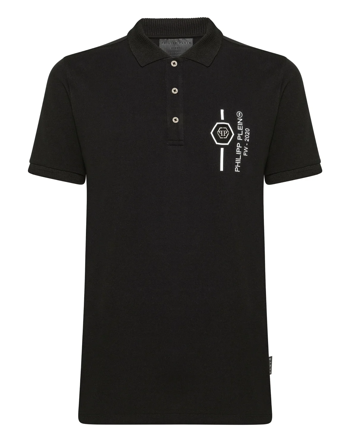 Slim Fit Polo shirt SS Skull, цвет: Черный