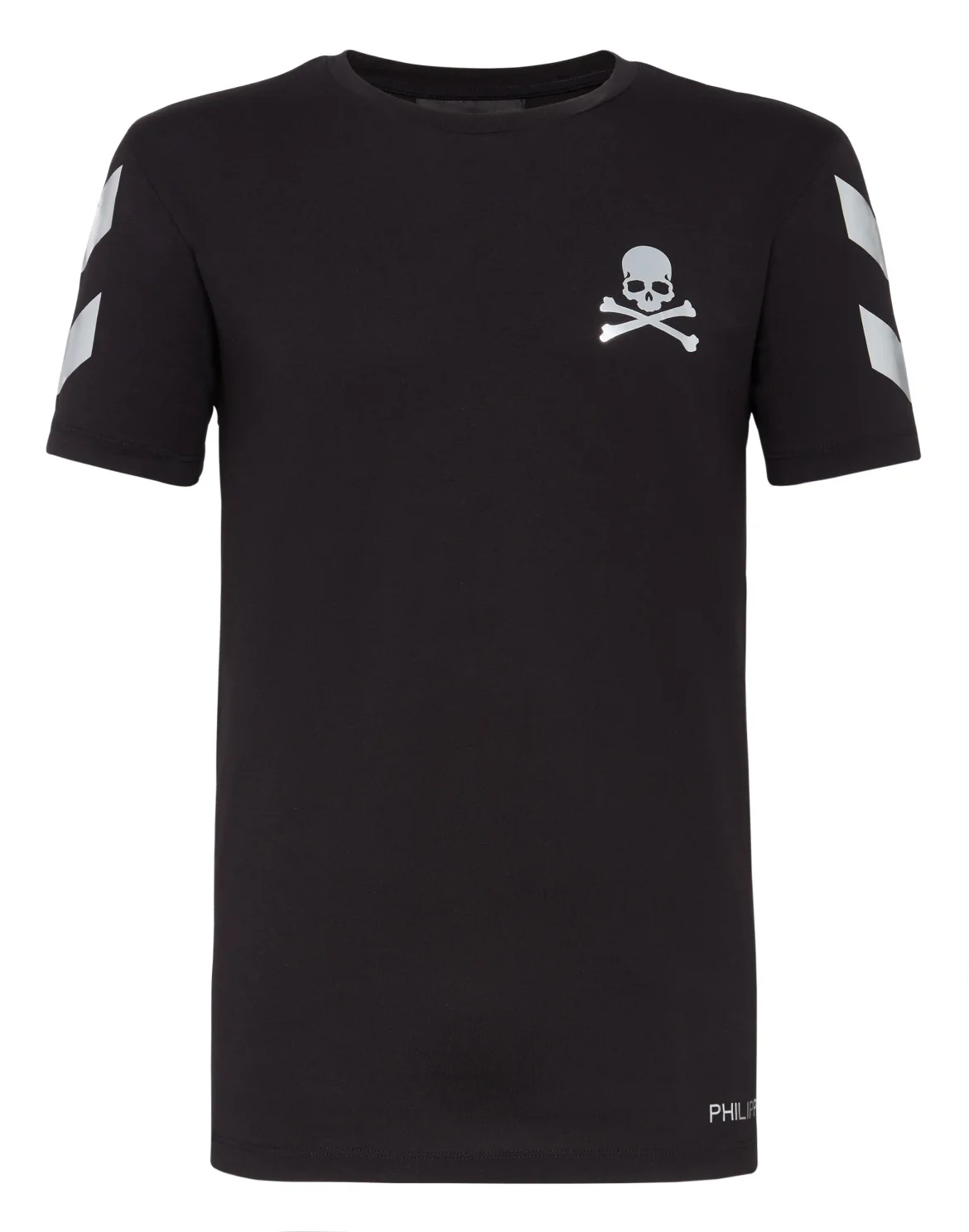 T-shirt Round Neck SS Statement, цвет: Черный