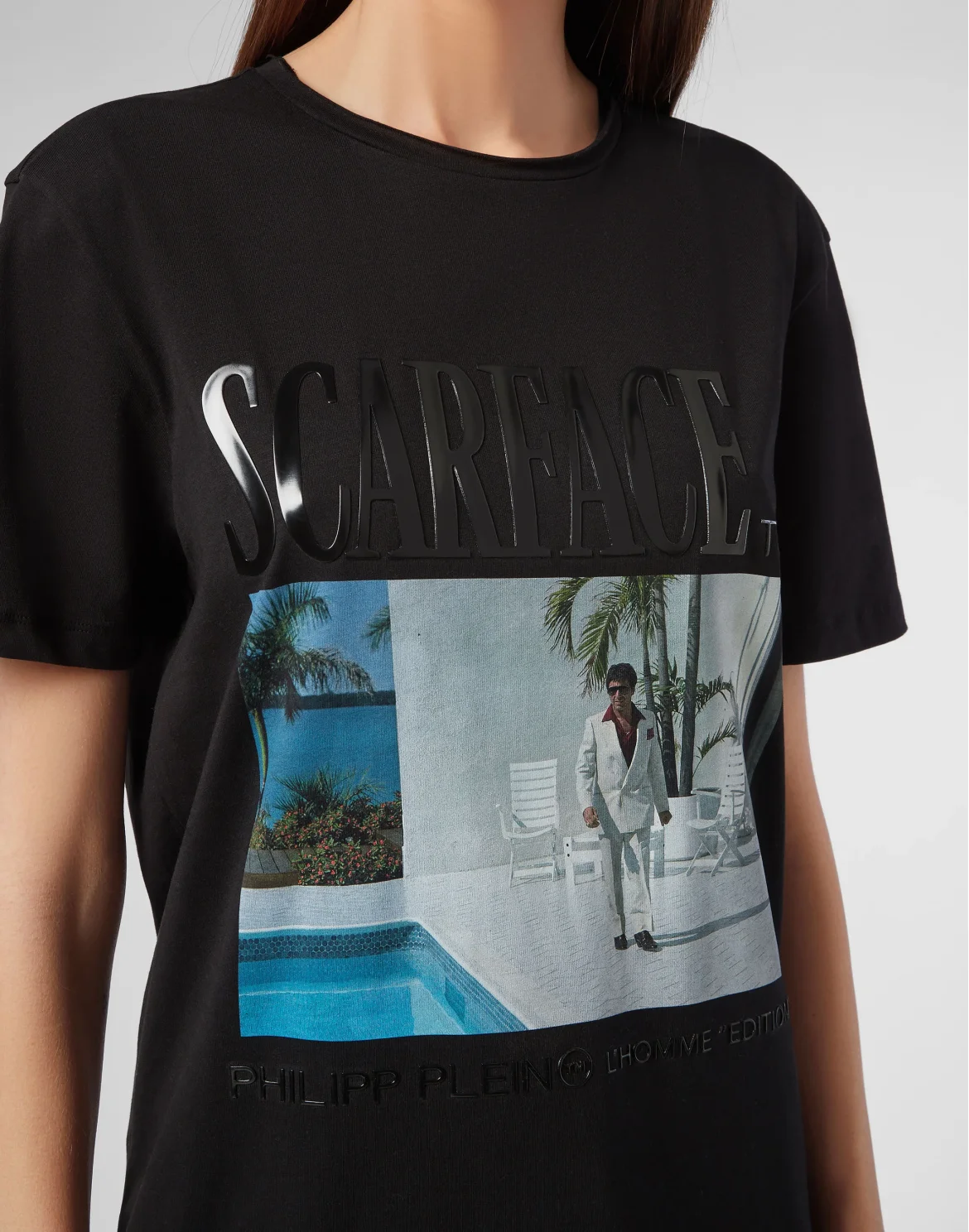 T-shirt Round Neck SS Scarface, цвет: Черный
