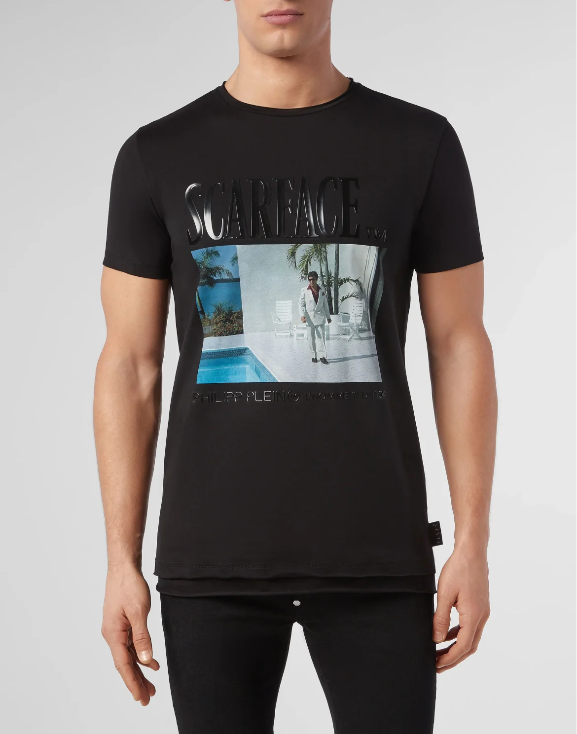 T-shirt Round Neck SS Scarface, цвет: Черный