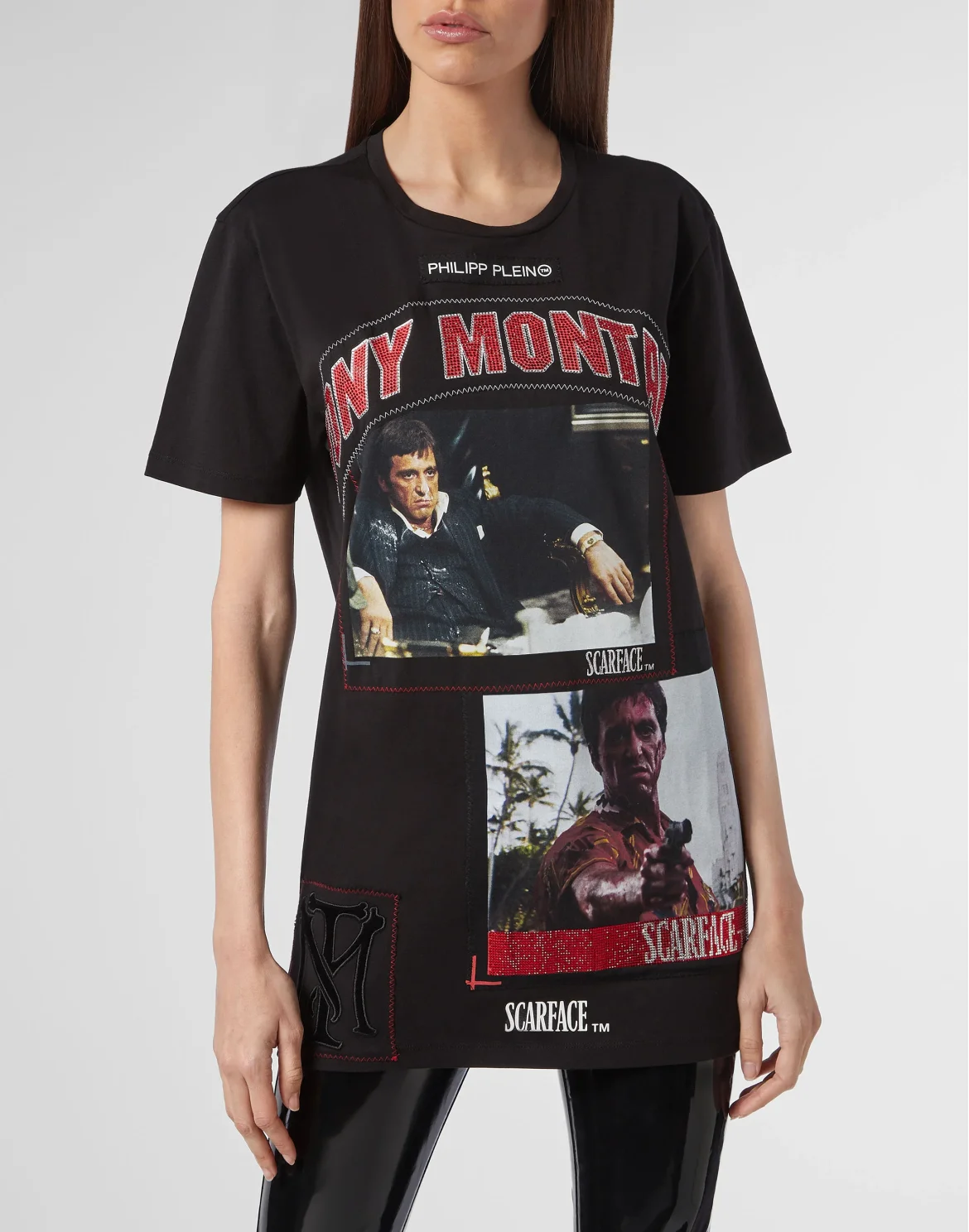 T-shirt Round Neck SS Scarface, цвет: Черный