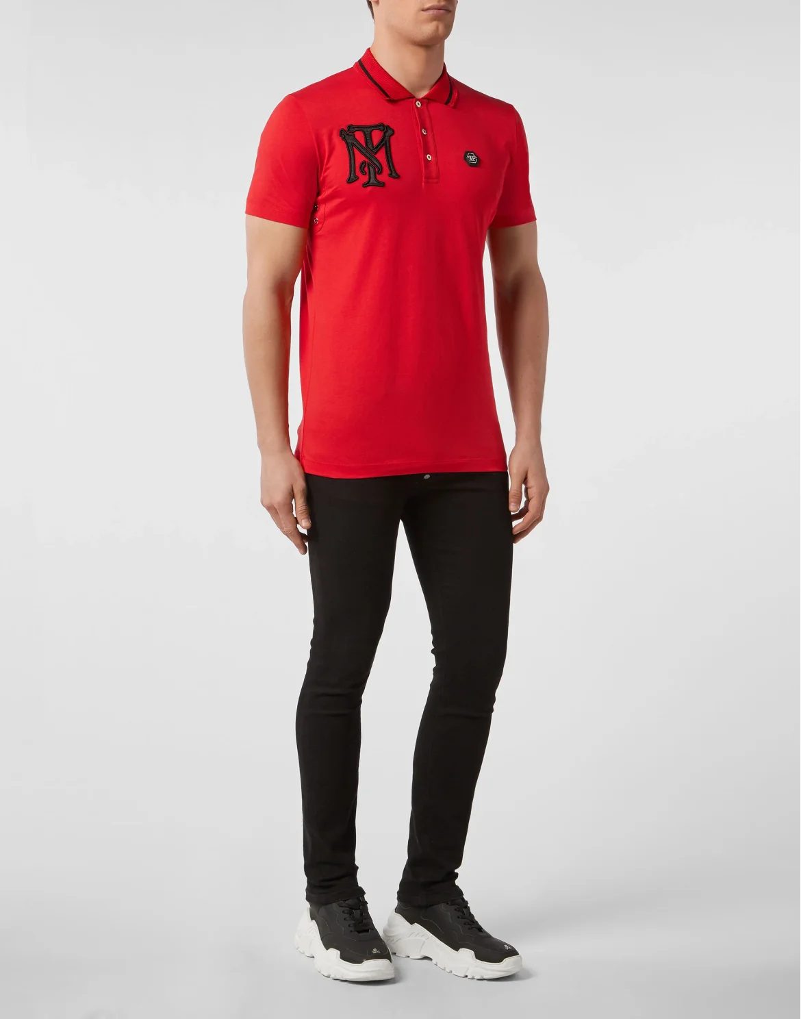 Slim Fit Polo shirt SS Scarface, цвет: Красный