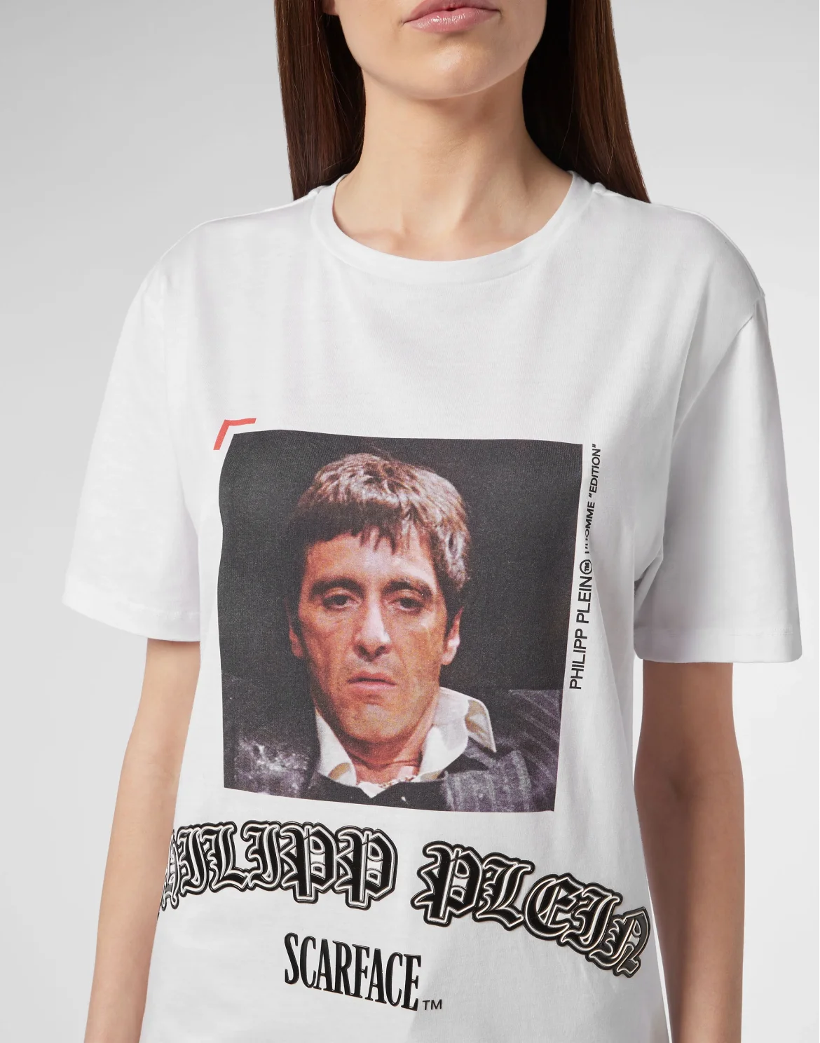 T-shirt Round Neck SS Scarface, цвет: Белый