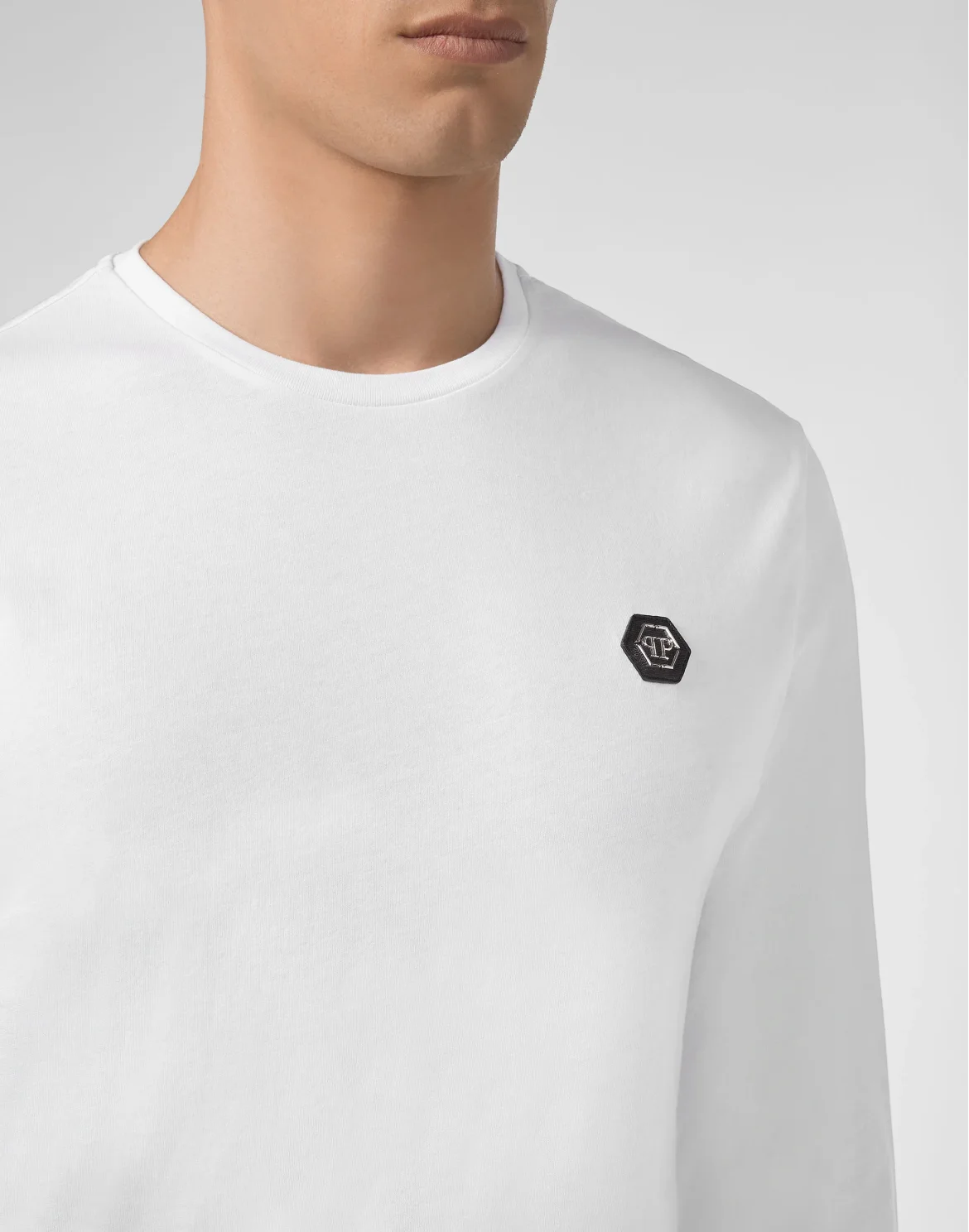 T-shirt Round Neck LS Original, цвет: Белый