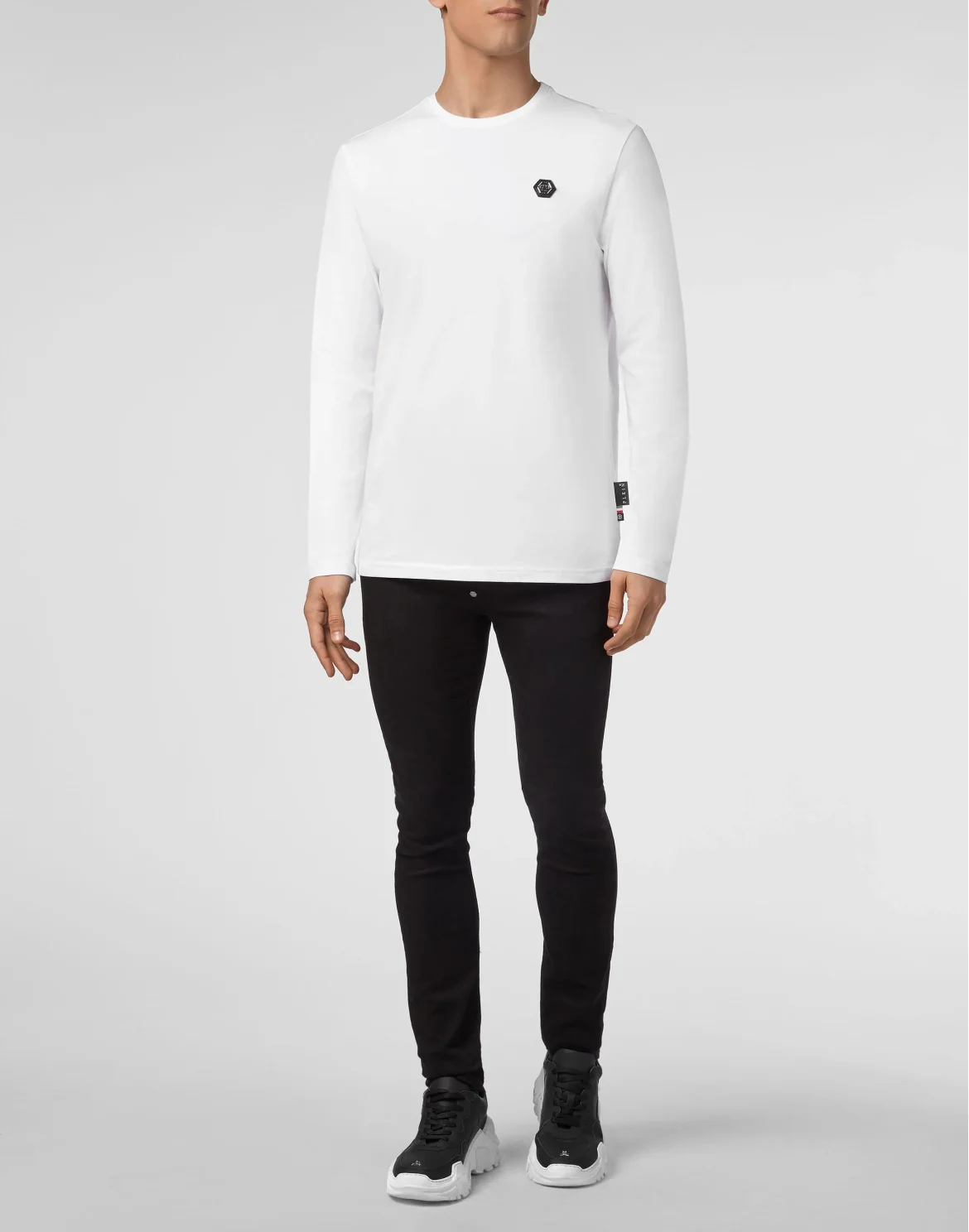 T-shirt Round Neck LS Original, цвет: Белый