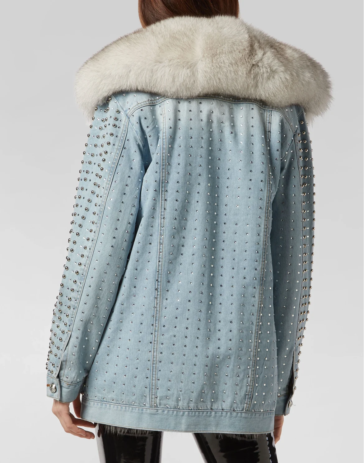 Denim Jacket Crystal, цвет: Голубой
