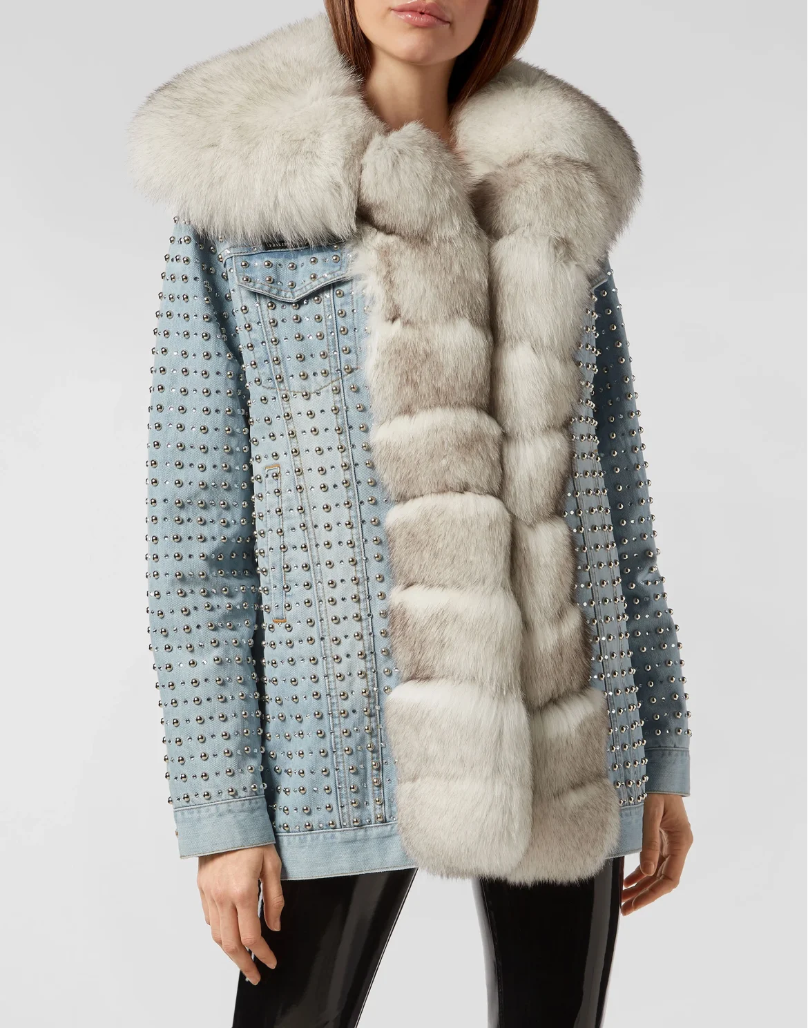 Denim Jacket Crystal, цвет: Голубой