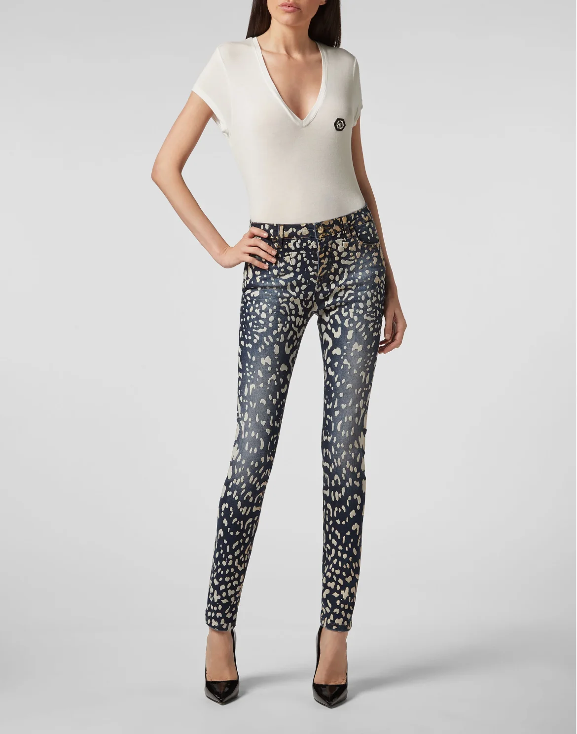 Slim Fit Maculate, цвет: Синий