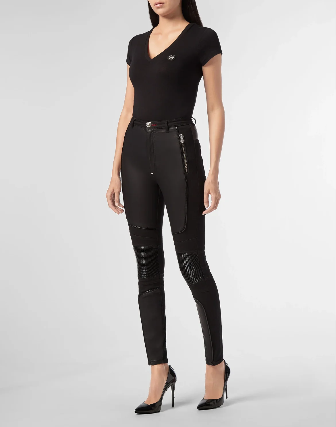 Super High Waist Jegging Statement, цвет: Черный