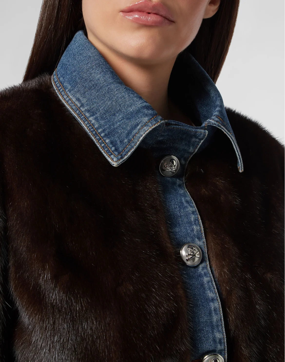 vFur Jacket Signature, цвет: Коричневый