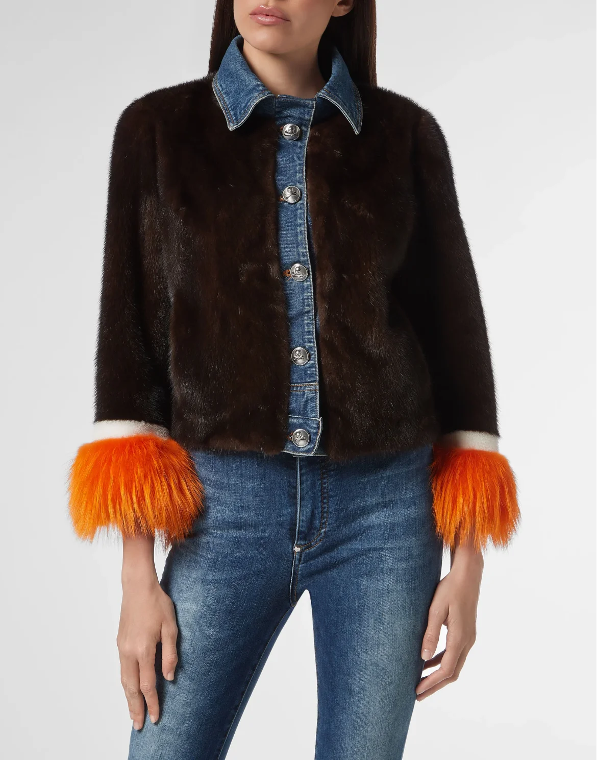 vFur Jacket Signature, цвет: Коричневый