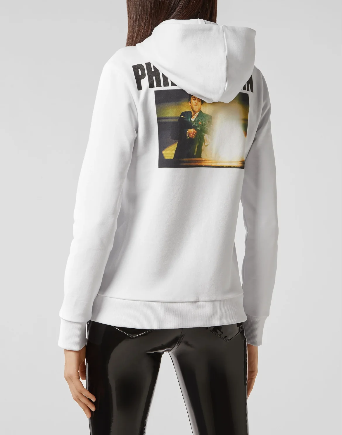 Hoodie Sweatjacket Scarface, цвет: Белый