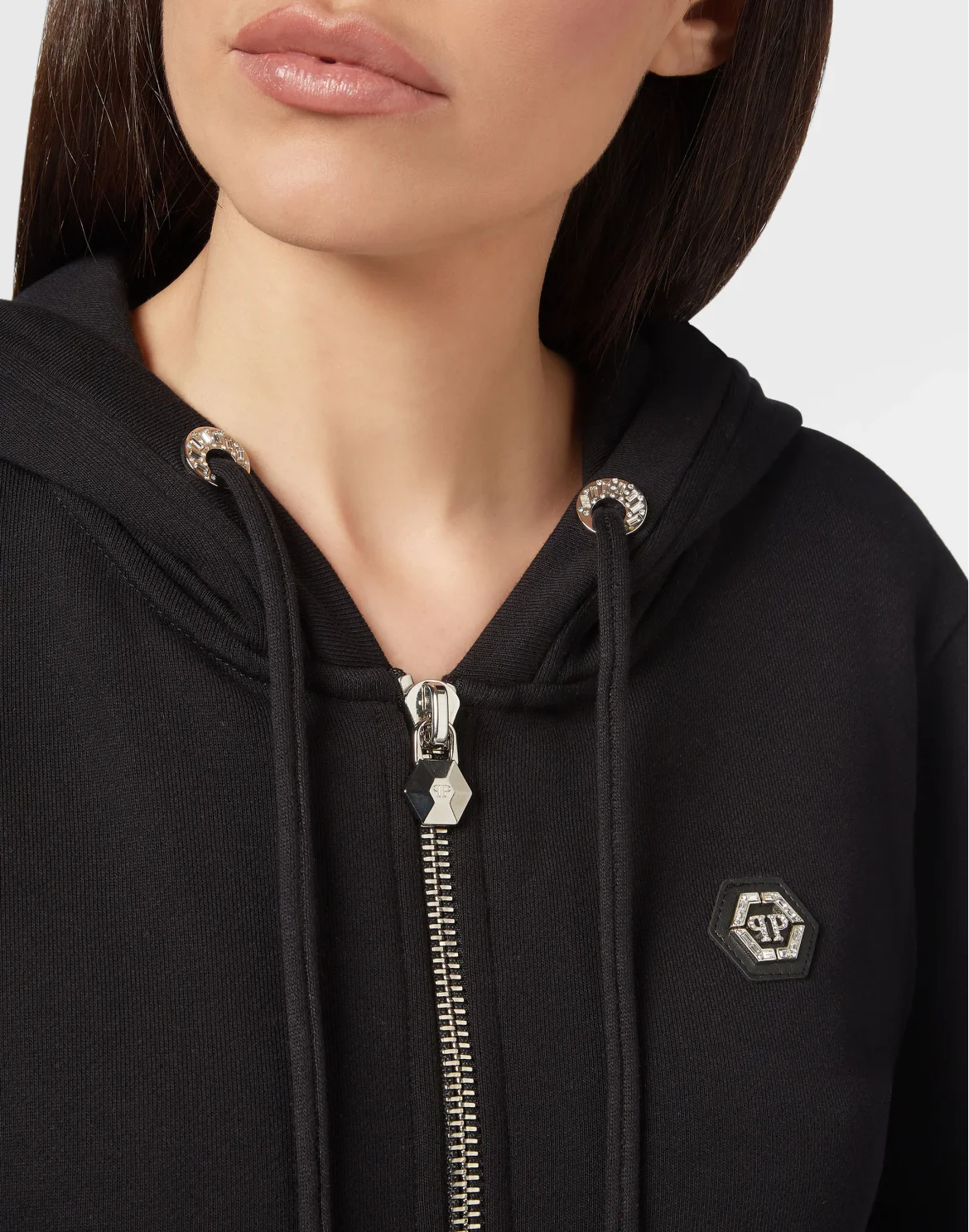 Hoodie Sweatjacket P.L.N., цвет: Черный