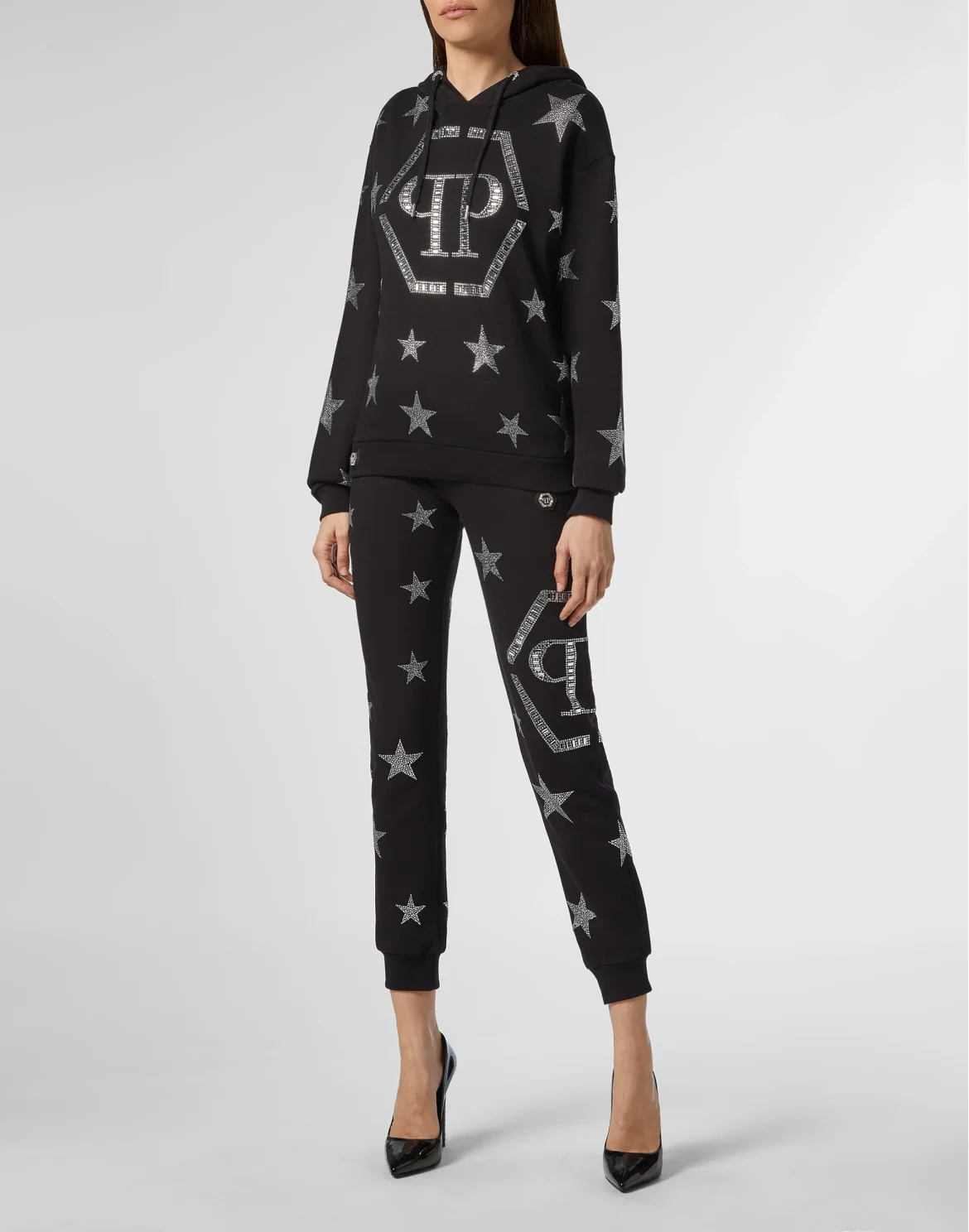 Hoodie sweatshirt Stars, цвет: Черный